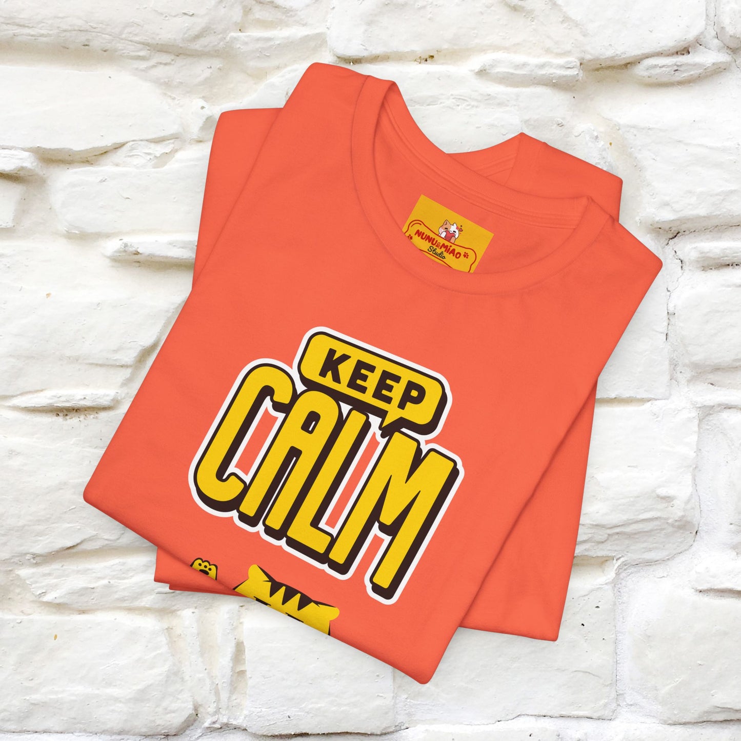 "Keep..." | Cat T-Shirt | Nunu&Miao Studio