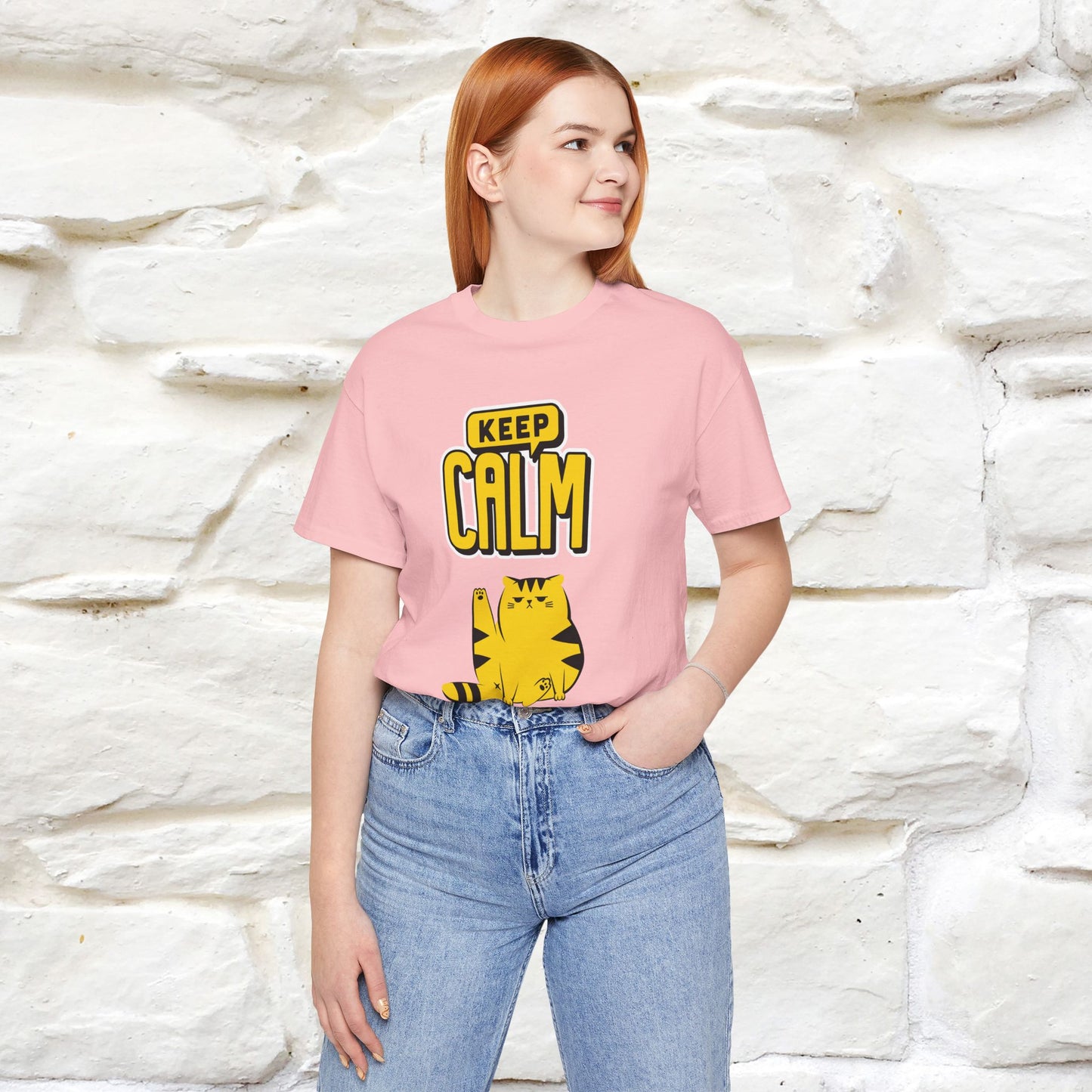 "Keep..." | Cat T-Shirt | Nunu&Miao Studio