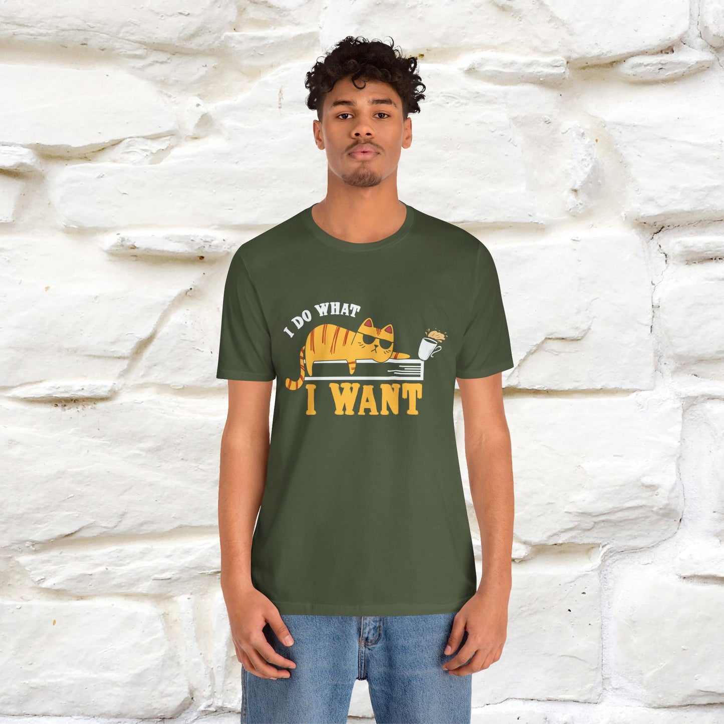 "I Do What I Want" Cat T-Shirt | Nunu & Miao Studio