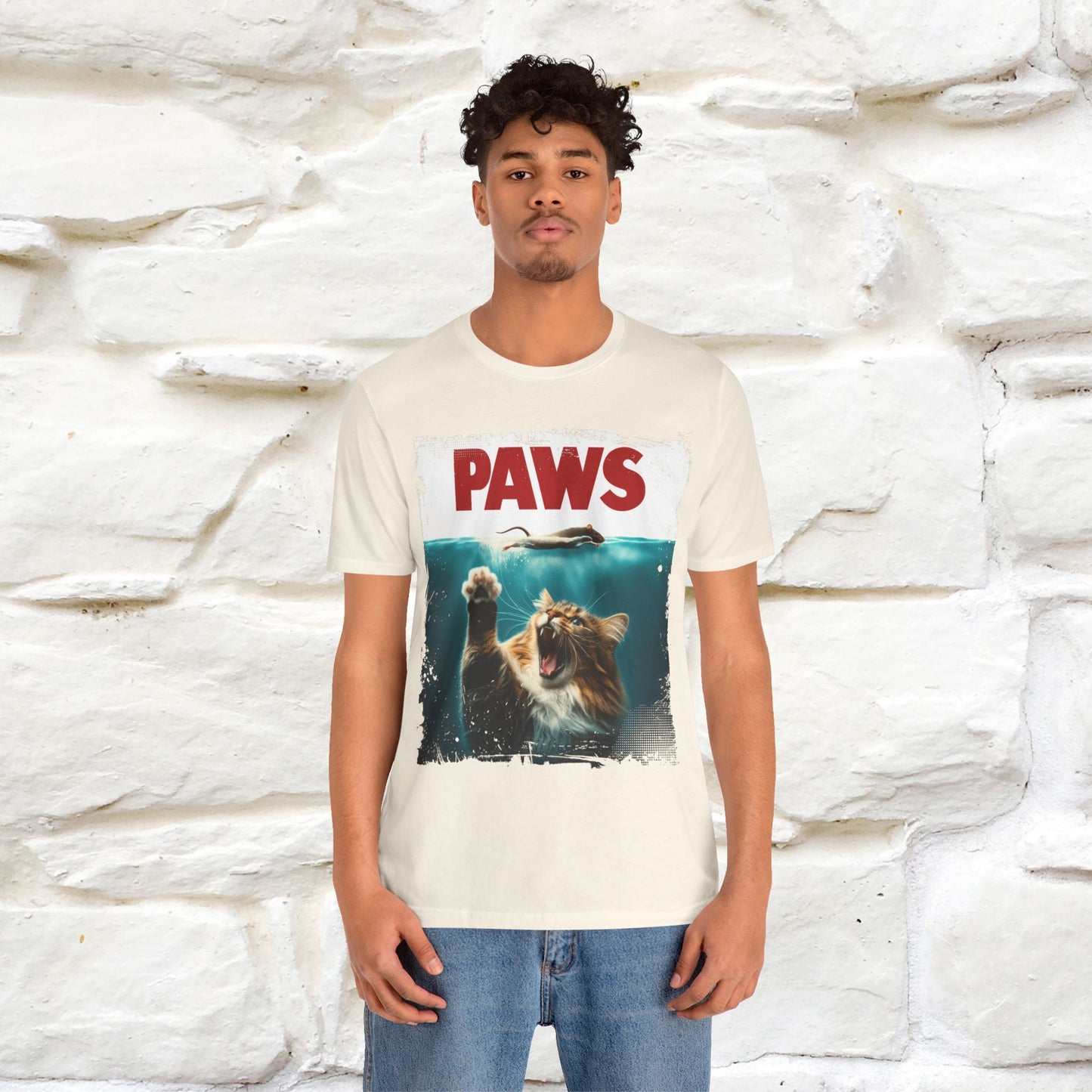''Paws'' Cat T-Shirt | | Nunu&Miao Studio