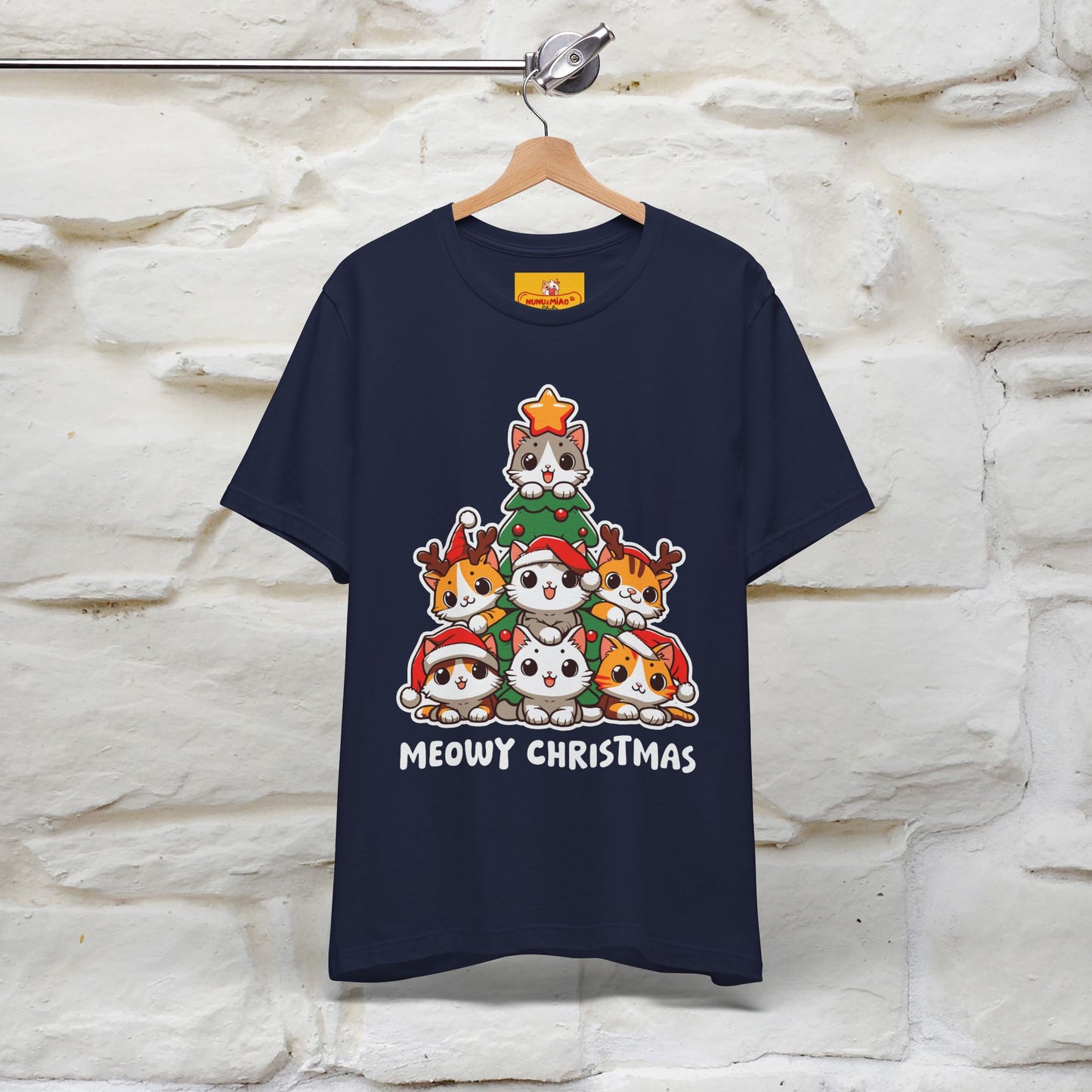 “Meowy Christmas” | Cat T-Shirt | Nunu&Miao Studio