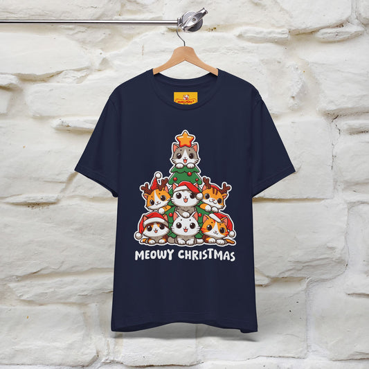 “Meowy Christmas” | Cat T-Shirt | Nunu&Miao Studio