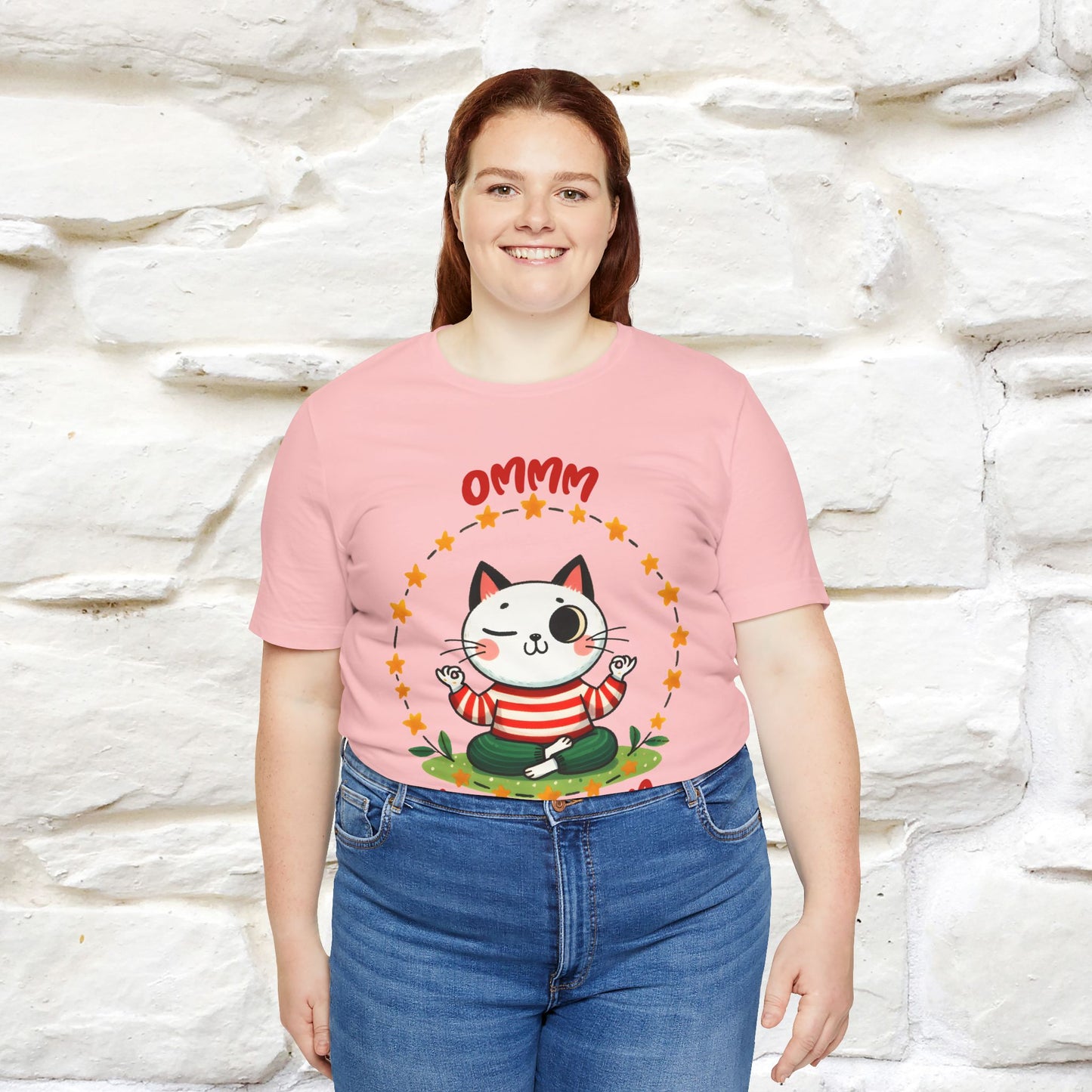 ''Ommm, Keep Calm'' Cat T-Shirt | Nunu&Miao Studio