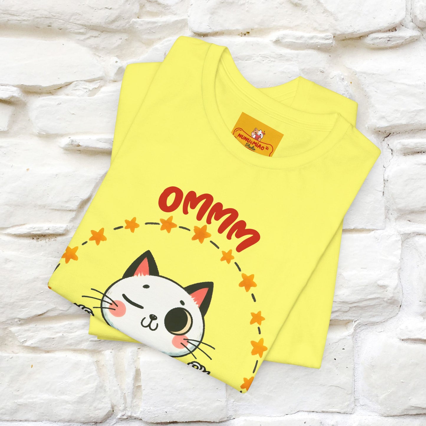 ''Ommm, Keep Calm'' Cat T-Shirt | Nunu&Miao Studio