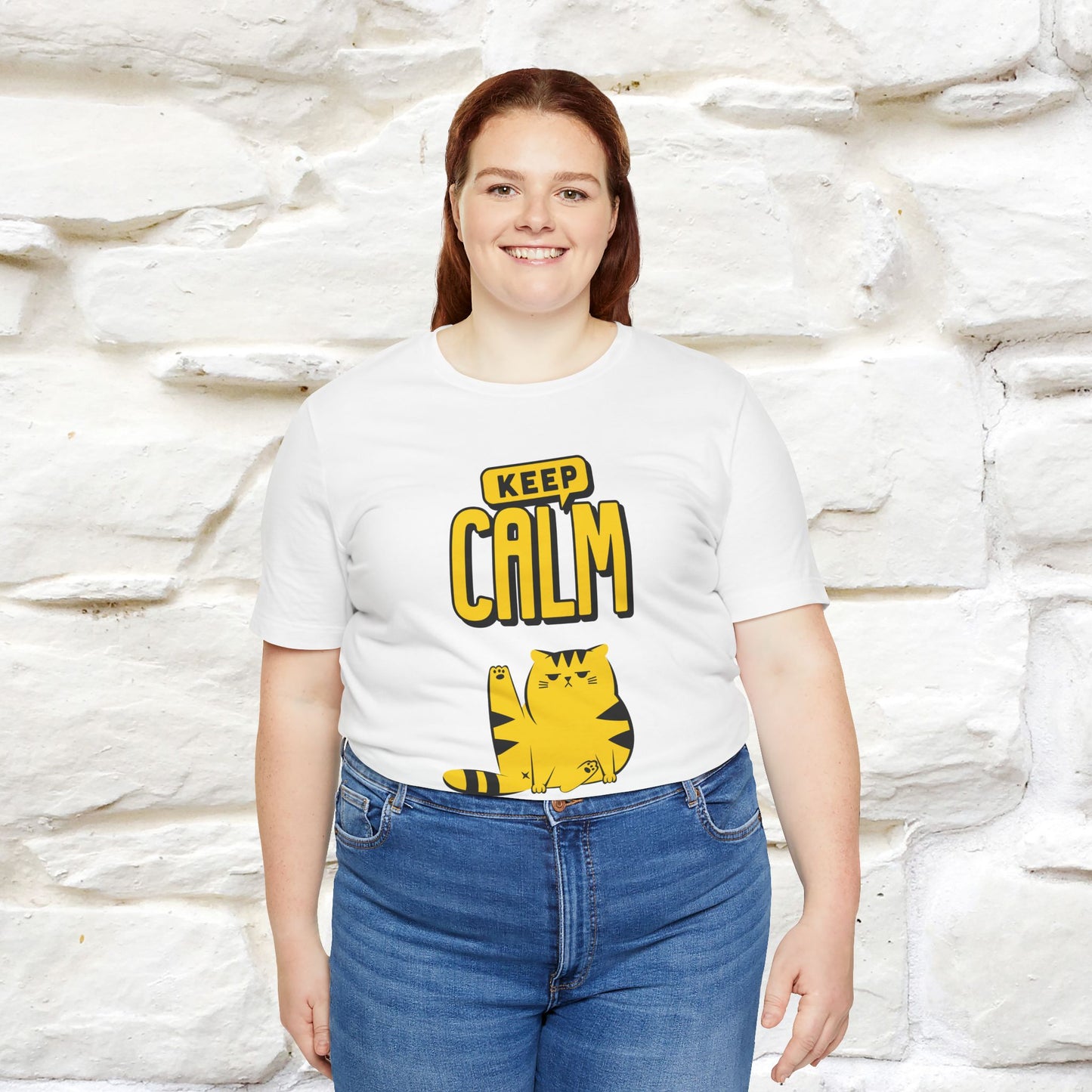 "Keep..." | Cat T-Shirt | Nunu&Miao Studio