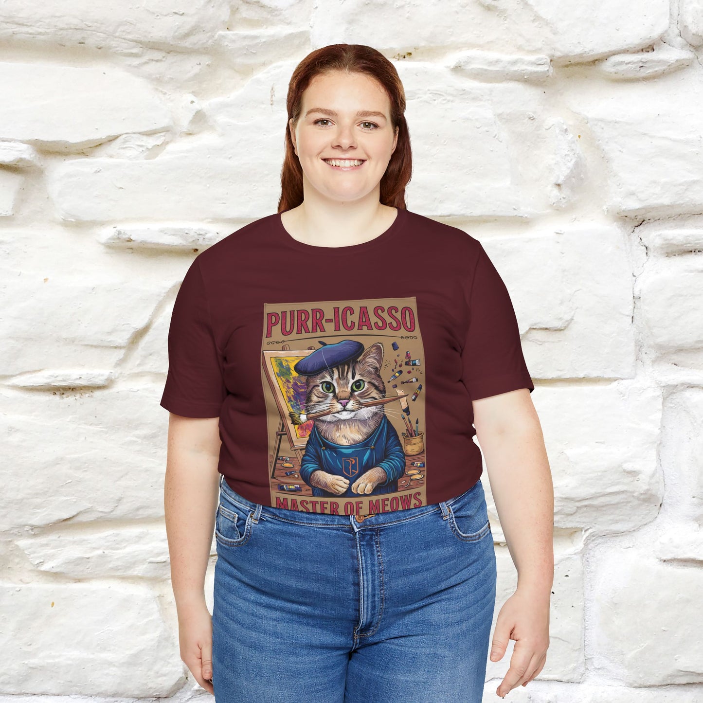''Purr-Icasso Masters Of Meows'' | CatT-Shirt | Nunu&Miao Studio