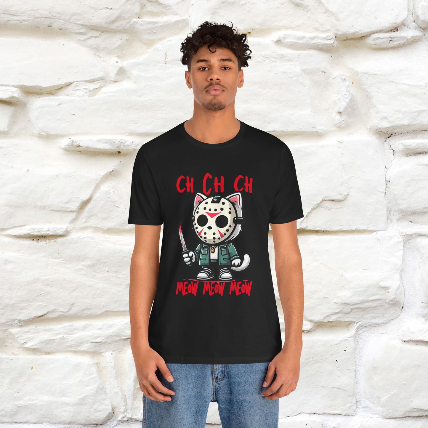 Paws N' Roses T-Shirt | Rock-Inspired Cat Lover Tee for Men & Women | 100% Cotton* - Nunu&Miao Studio