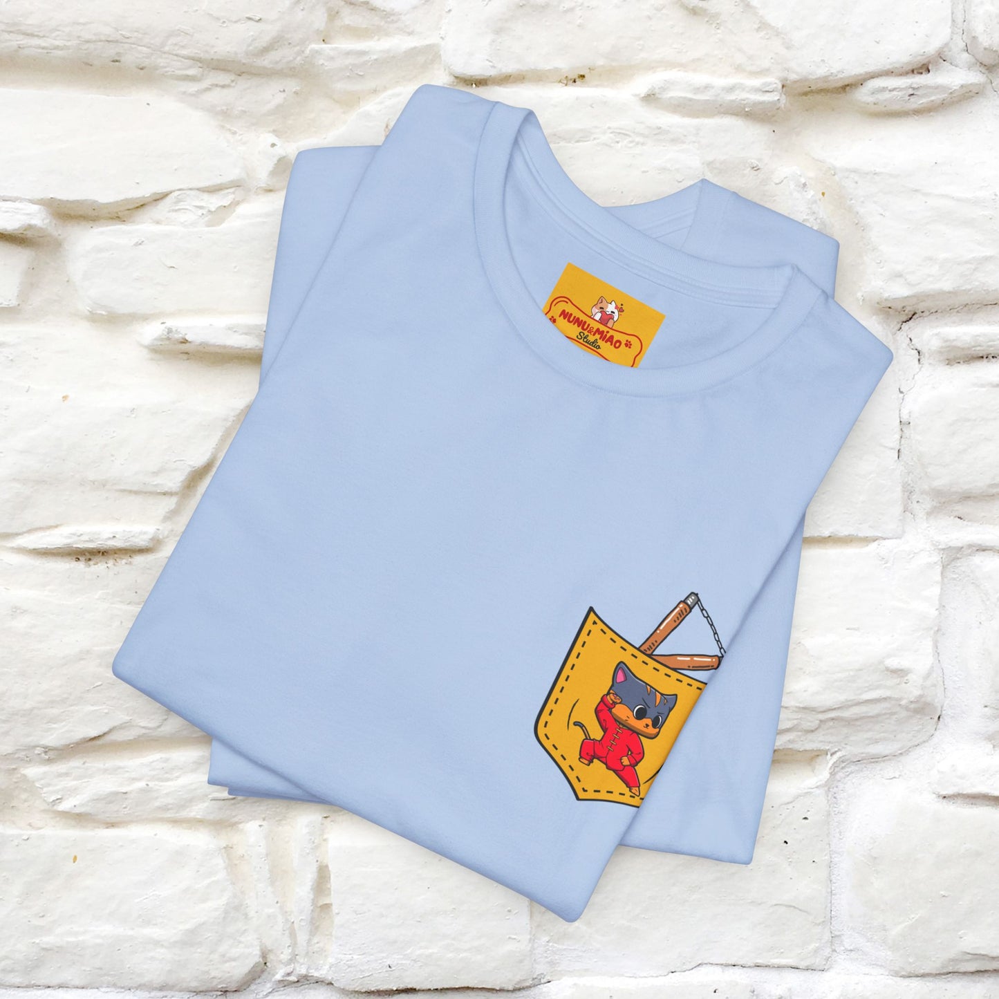 "Be Like Water: Cattitude Master | Cat T-Shirt |Nunu&Miao Studio