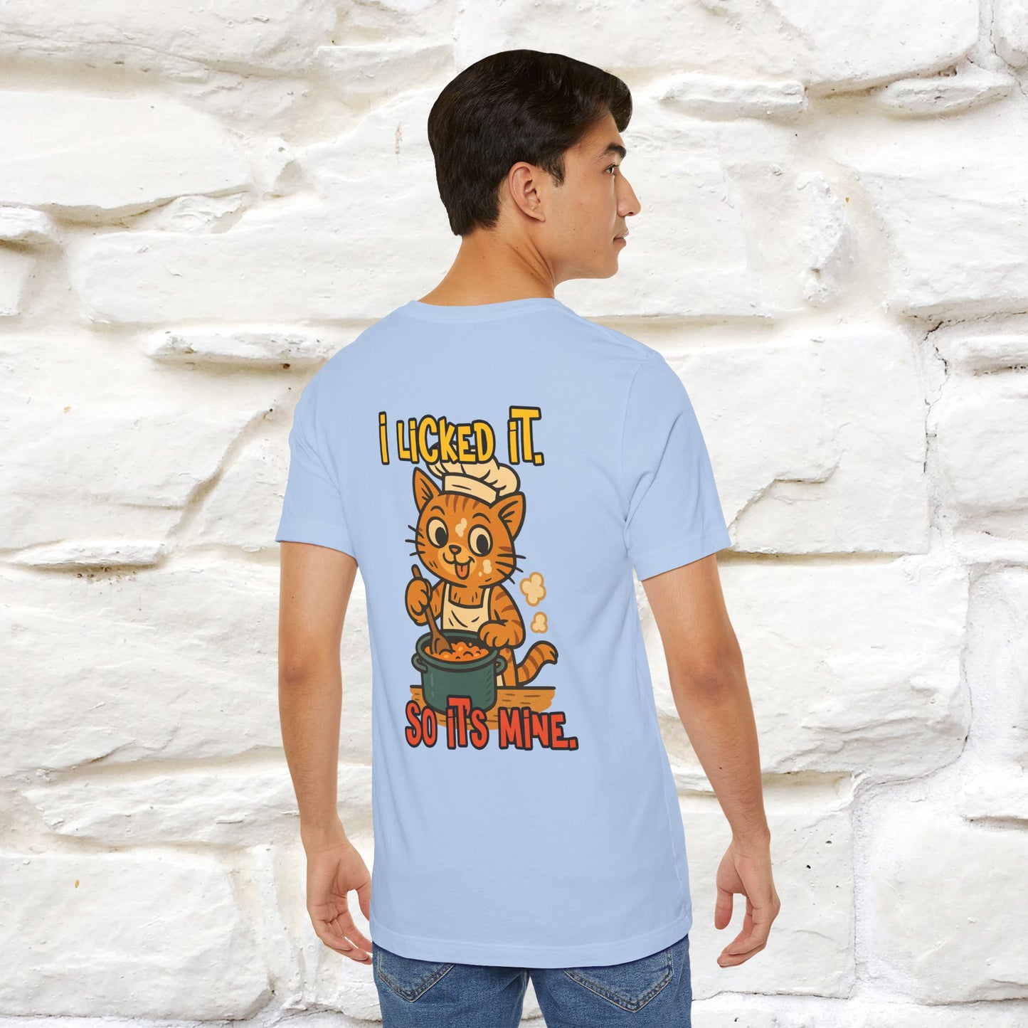 "I Licked It. It's Mine " |Cat T-Shirt | Nunu&Miao Studio