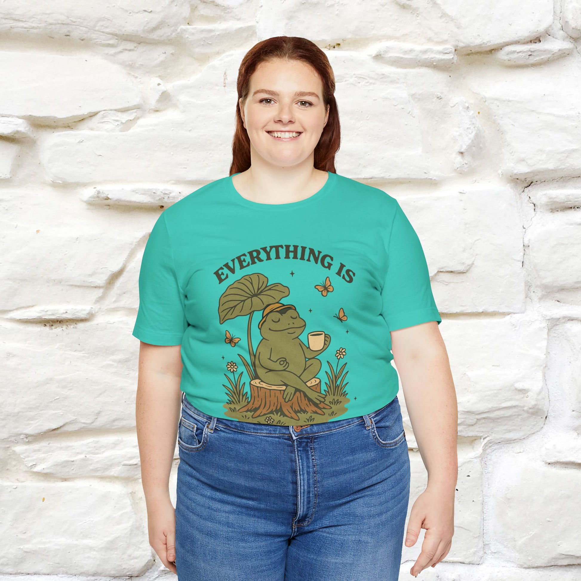 "Everything Is Fugureoutable"| Lifestyle Shirt |Nunu&Miao Studio - Nunu&Miao Studio