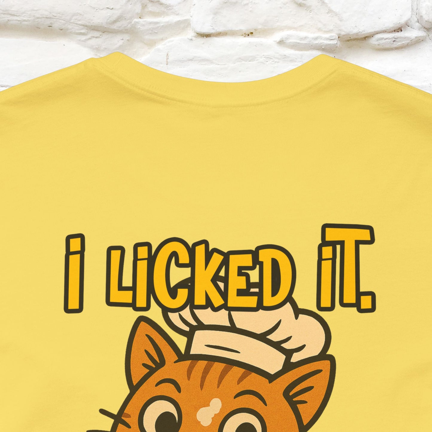 "I Licked It. It's Mine " |Cat T-Shirt | Nunu&Miao Studio