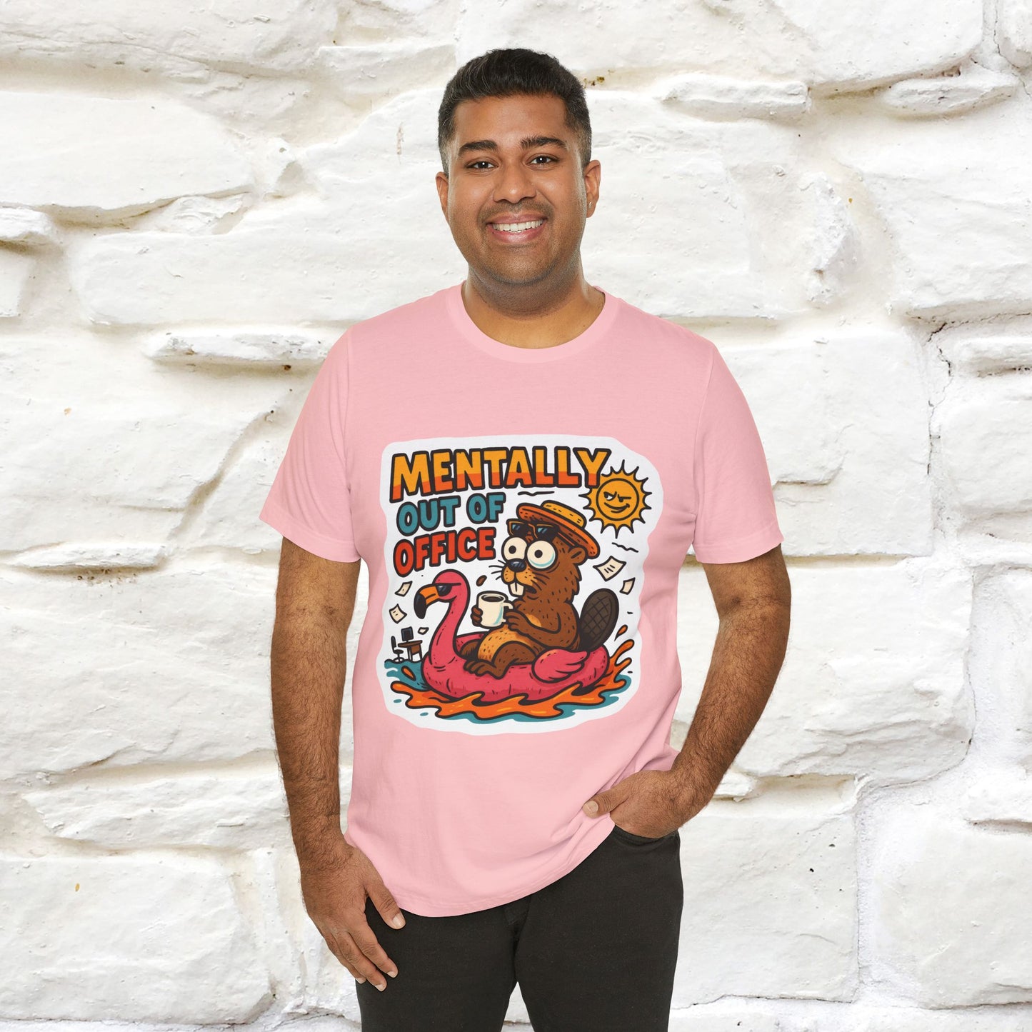 ''Mentally Out Of Office''| Sarcastic Cat T-Shirt | Nunu&Miao Studio