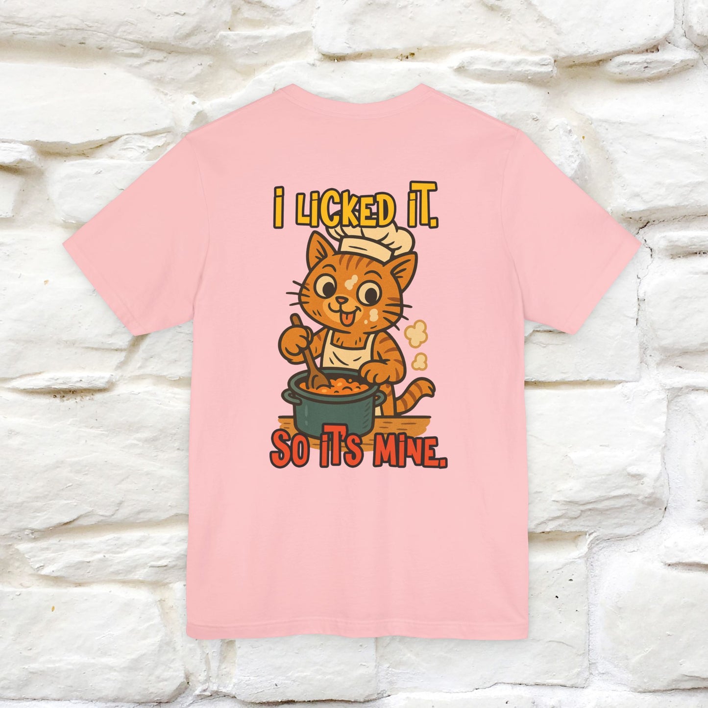 "I Licked It. It's Mine " |Cat T-Shirt | Nunu&Miao Studio