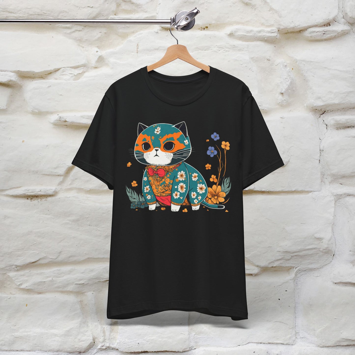 Zen Garden Cat: Japanese-Inspired T-Shirt for Men & Women | 100% Cotton* - Nunu&Miao Studio