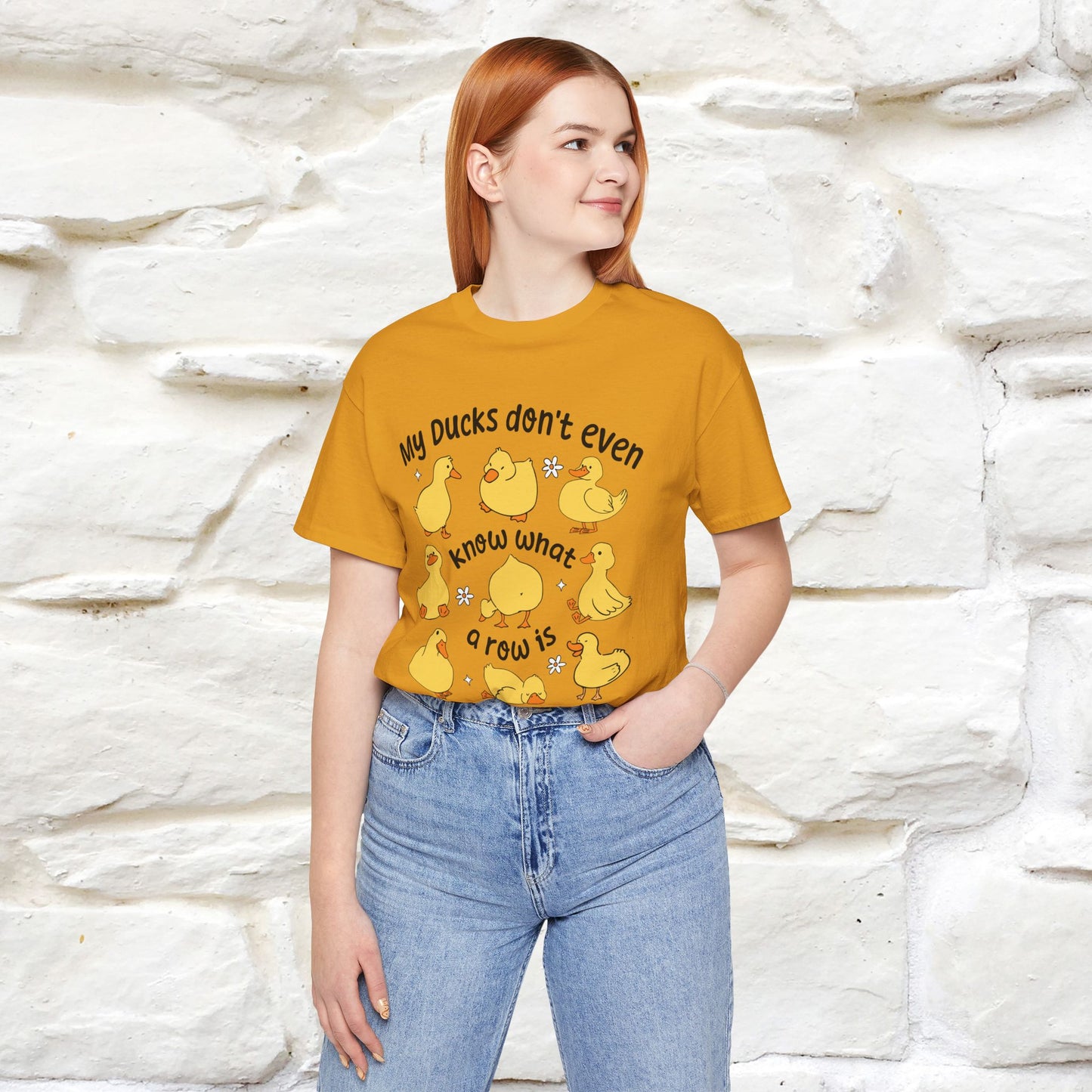"My Duck Don't Even Know What A Row Is" Funny T-shirt |Nunu&Miao Studio