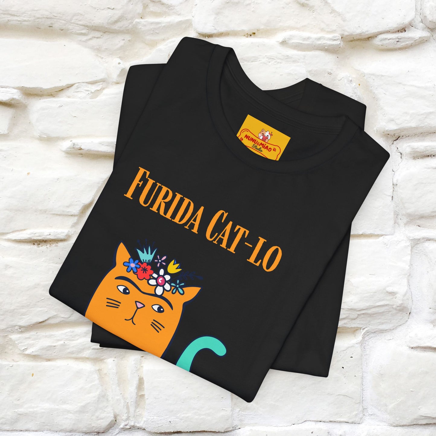 "Furida Cat-Lo'' Cat T-Shirt | | Nunu&Miao Studio