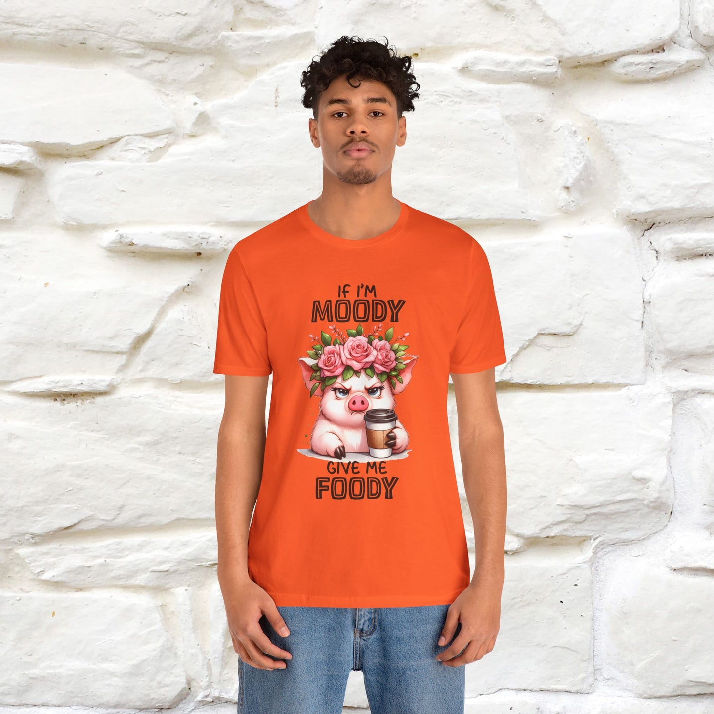 ''If I'm Moody Give Me Foody''| Funny T-Shirt | Nunu&Miao Studio