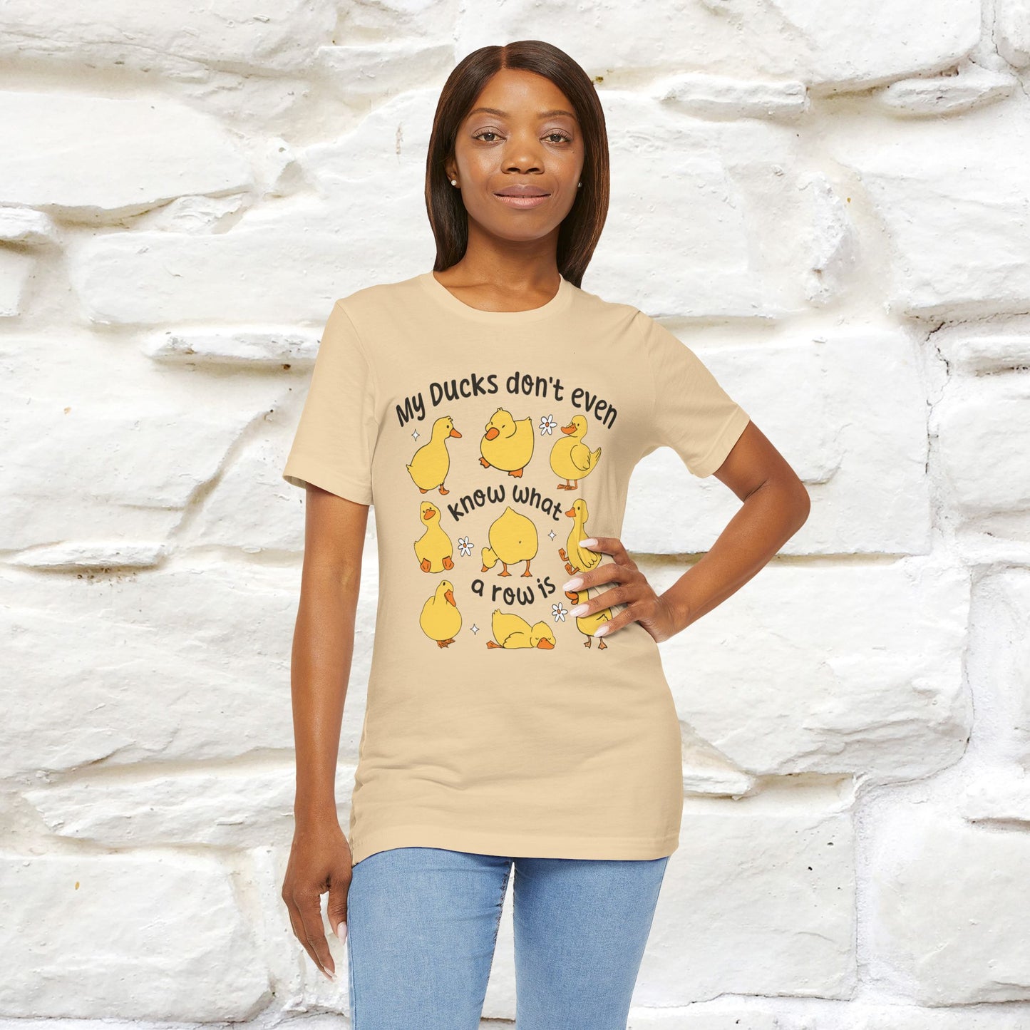 "My Duck Don't Even Know What A Row Is" Funny T-shirt |Nunu&Miao Studio
