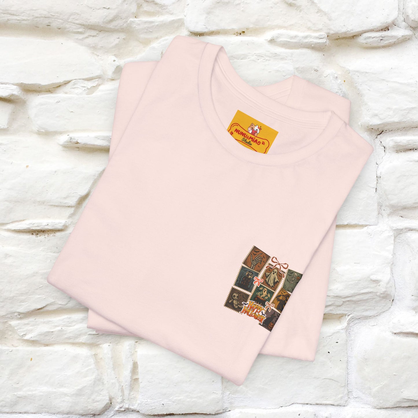 "Spooky Vibes" Cat T-shirt |Nunu&Miao Studio - Nunu&Miao Studio
