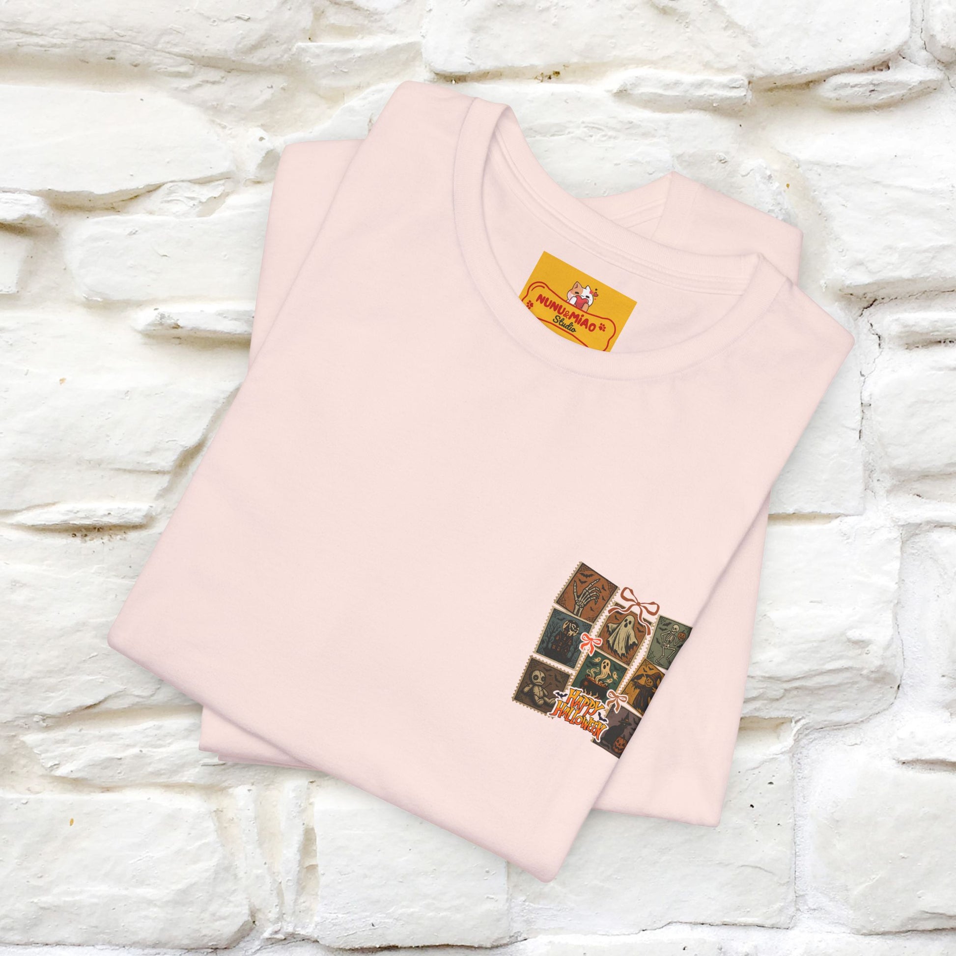 "Spooky Vibes" Cat T-shirt |Nunu&Miao Studio - Nunu&Miao Studio
