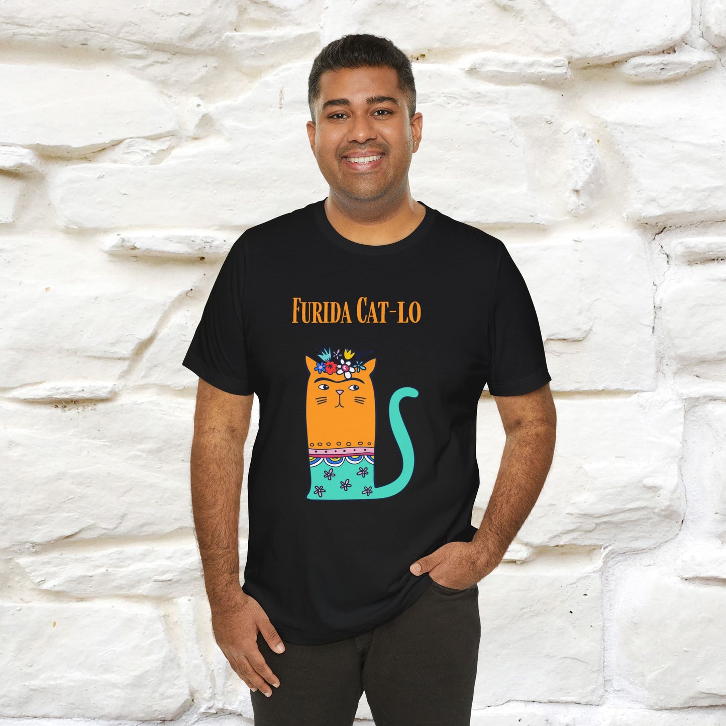 "Furida Cat-Lo'' Cat T-Shirt | | Nunu&Miao Studio