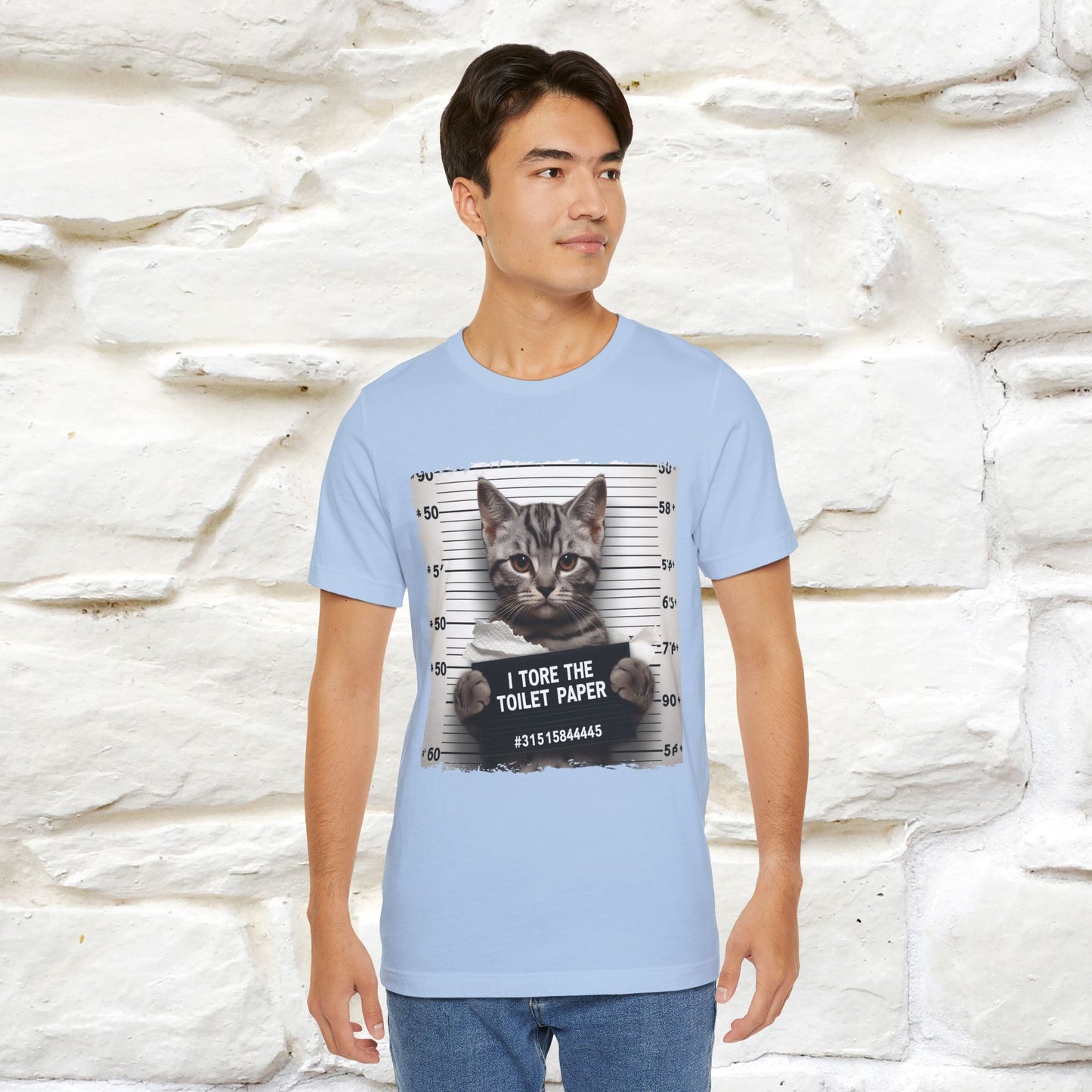 ''I Tore The Toilet Paper'' | Funny Cat T-Shirt | Nunu&Miao Studio