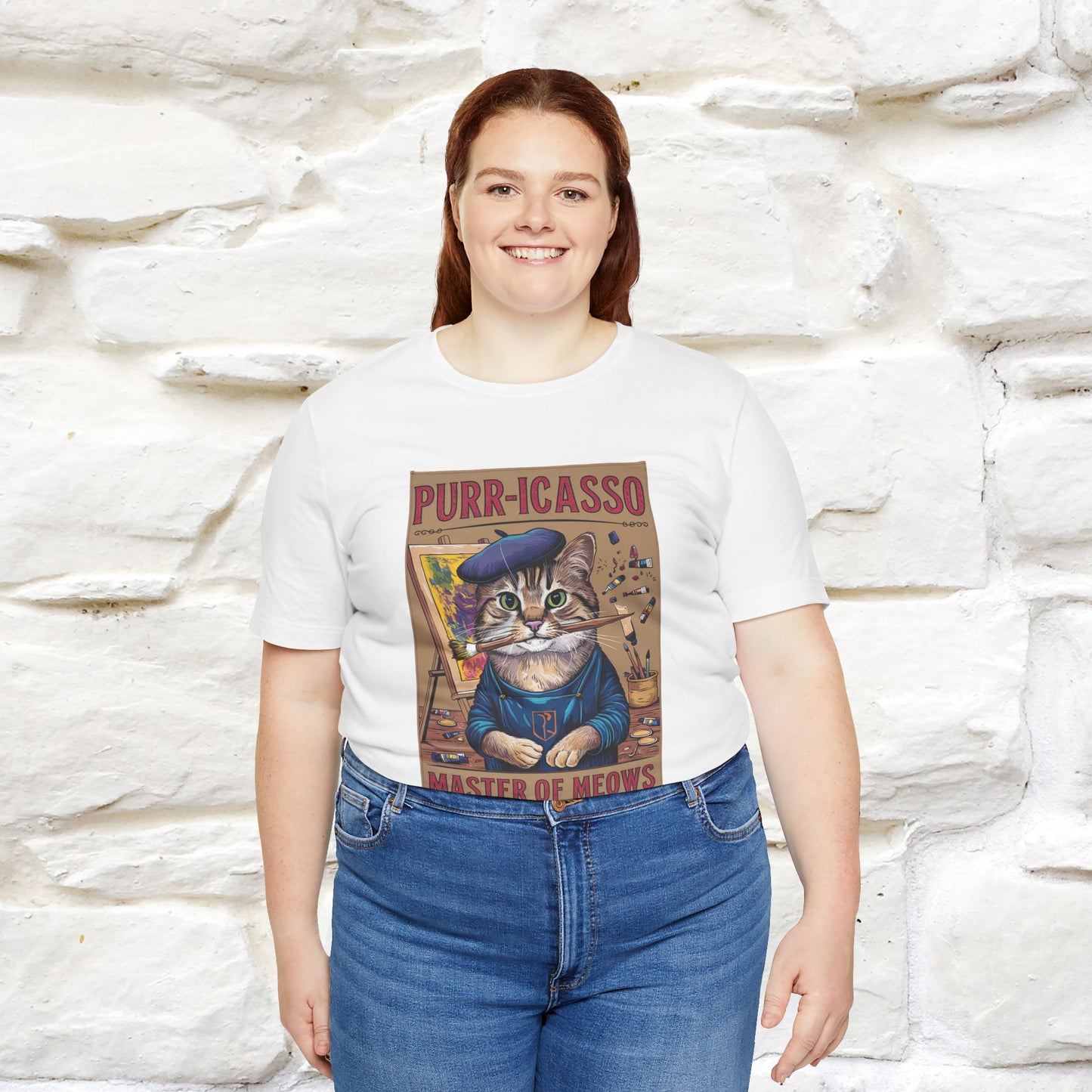''Purr-Icasso Masters Of Meows'' | CatT-Shirt | Nunu&Miao Studio