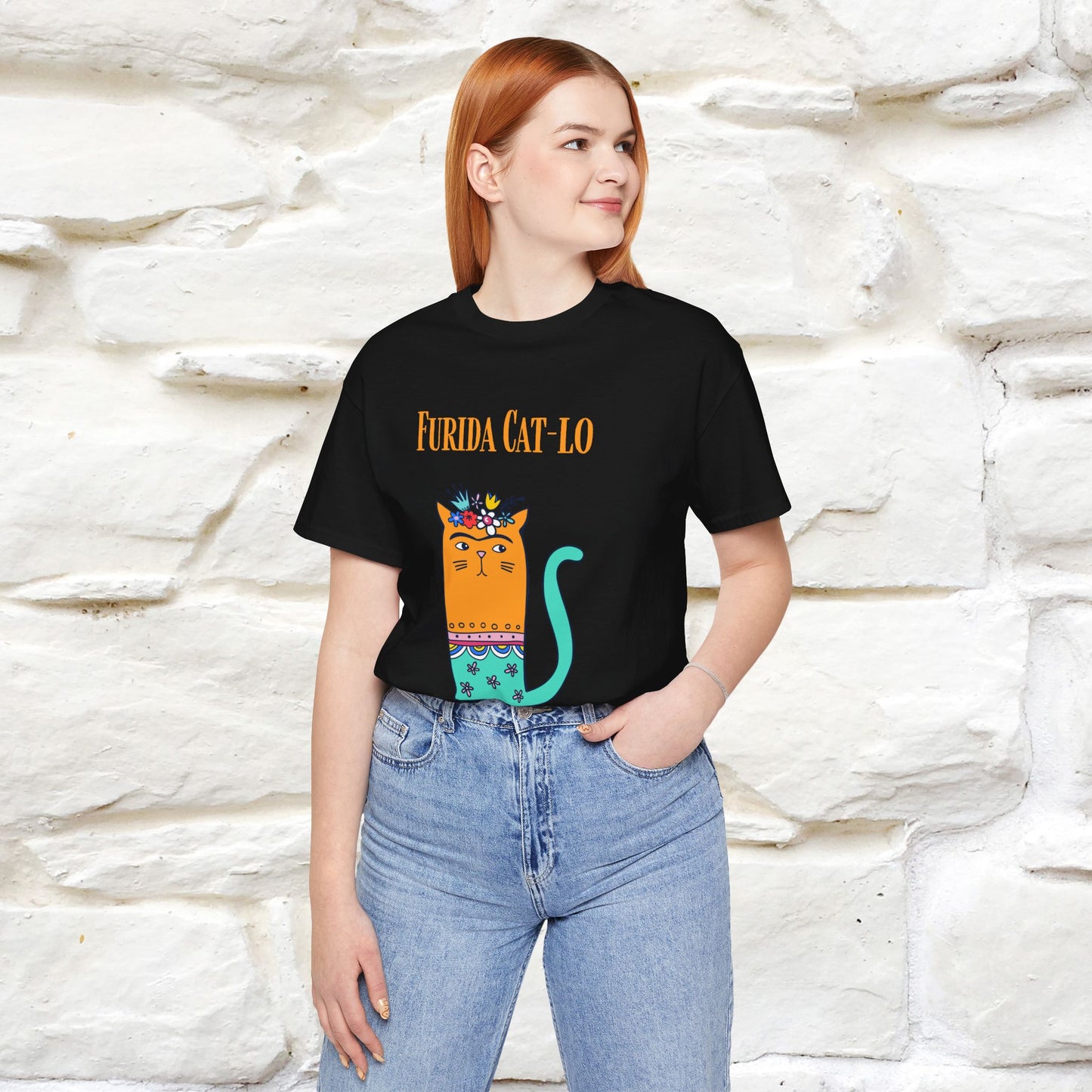 "Furida Cat-Lo'' Cat T-Shirt | | Nunu&Miao Studio