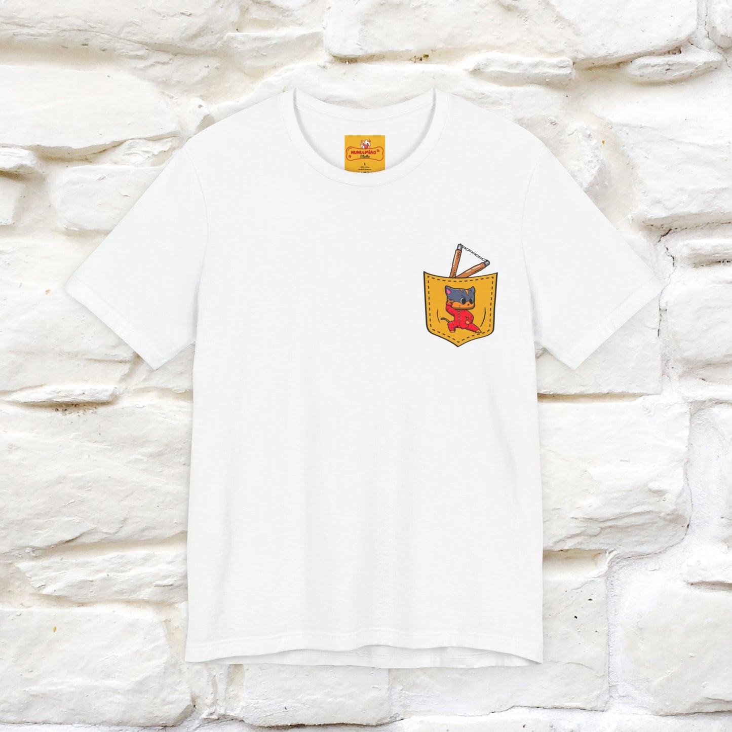 "Be Like Water: Cattitude Master | Cat T-Shirt |Nunu&Miao Studio