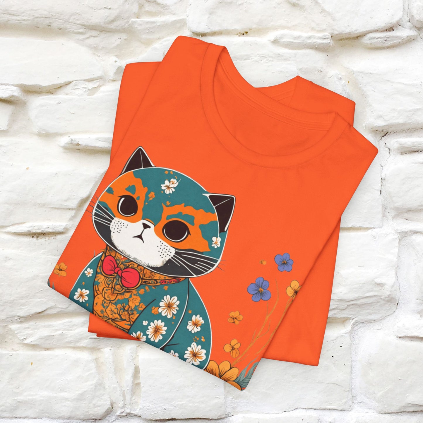 Zen Garden Cat: Japanese-Inspired T-Shirt for Men & Women | 100% Cotton* - Nunu&Miao Studio