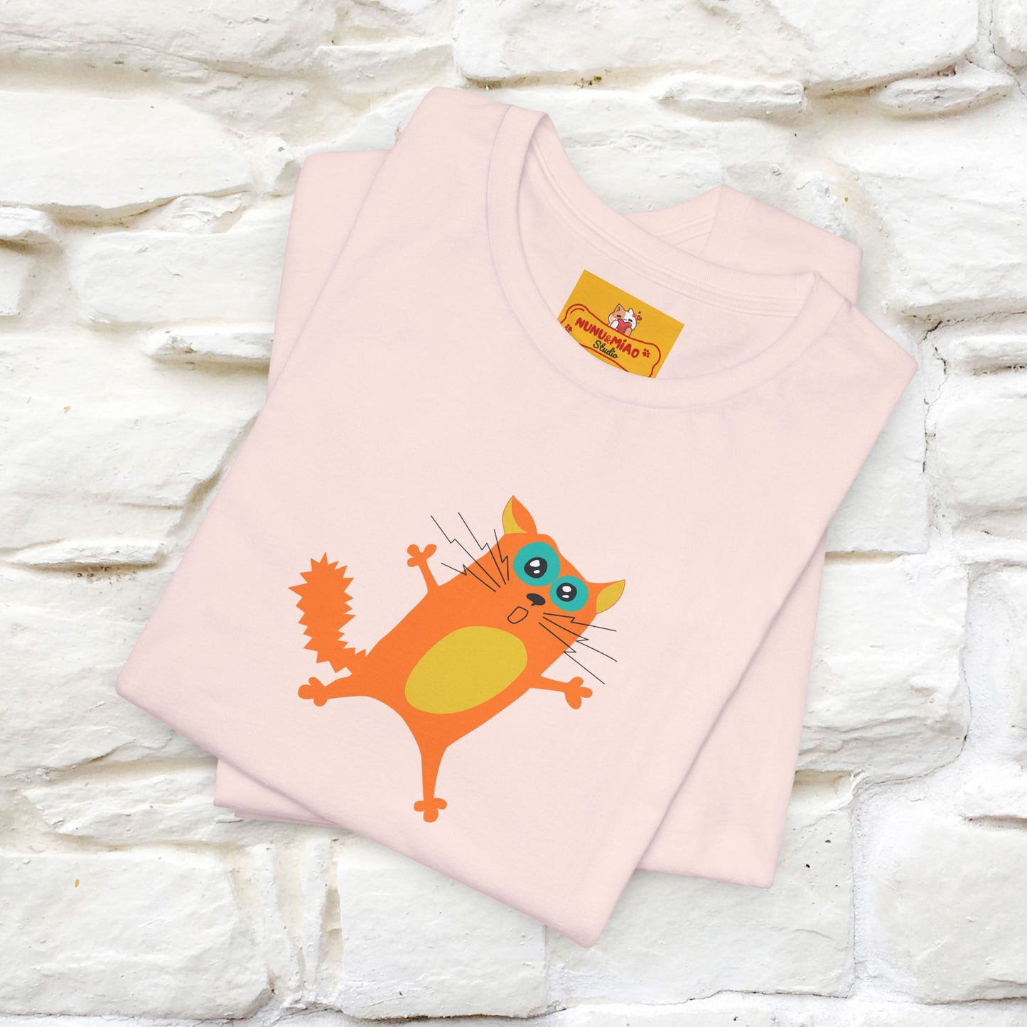 "It Always Seems Impossible Until It’s Done" Cat T-Shirt| Front & Back Design | Nunu&Miao Studio