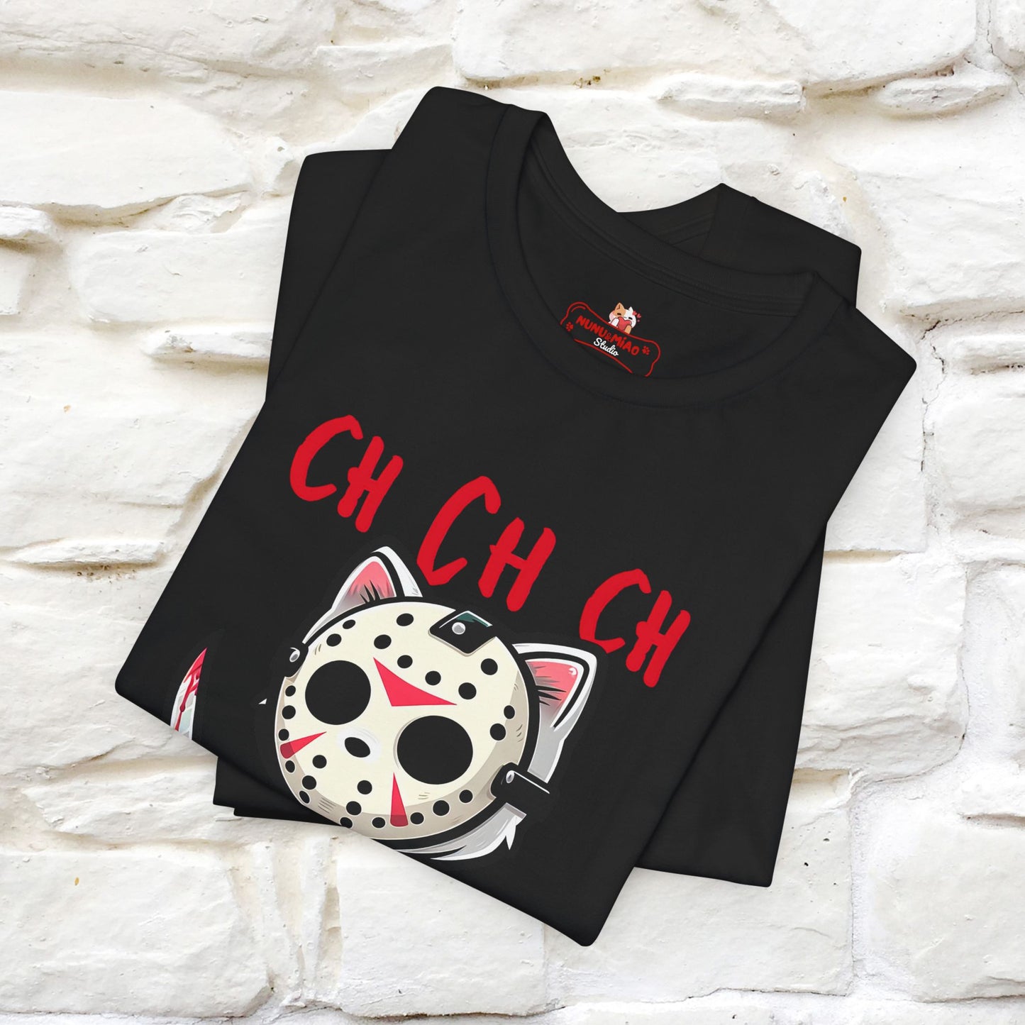 Paws N' Roses T-Shirt | Rock-Inspired Cat Lover Tee for Men & Women | 100% Cotton* - Nunu&Miao Studio