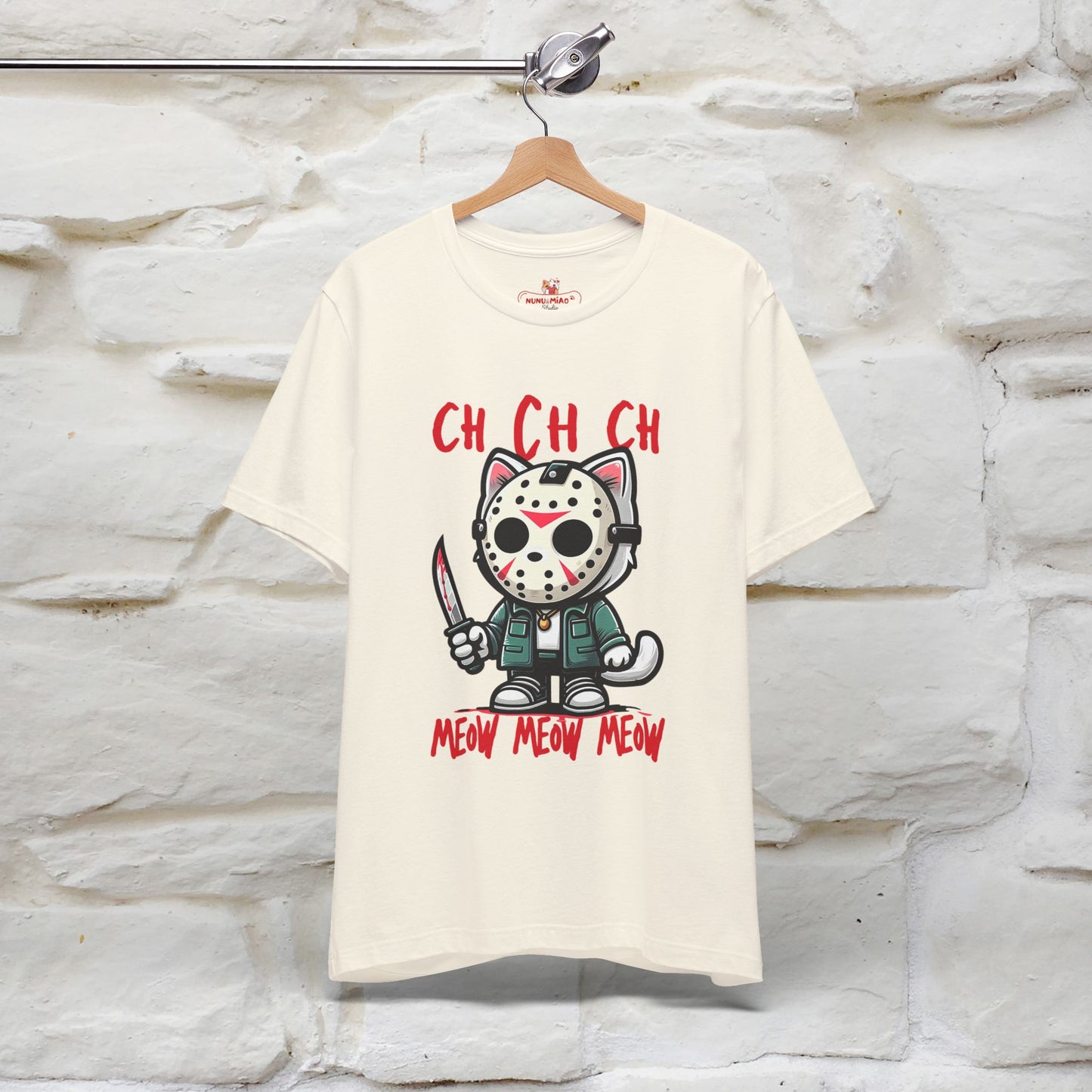 Paws N' Roses T-Shirt | Rock-Inspired Cat Lover Tee for Men & Women | 100% Cotton* - Nunu&Miao Studio