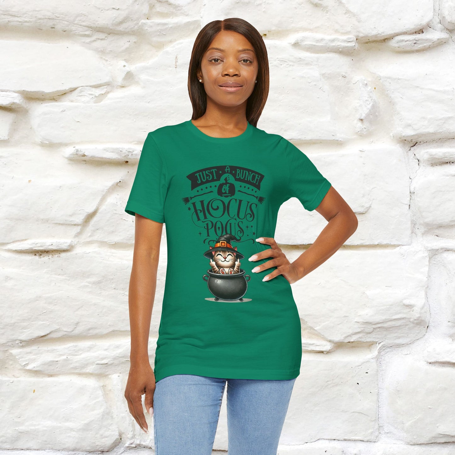 "Just A Bunch Of Hocus Pocus" Cat T-shirt |Nunu&Miao Studio
