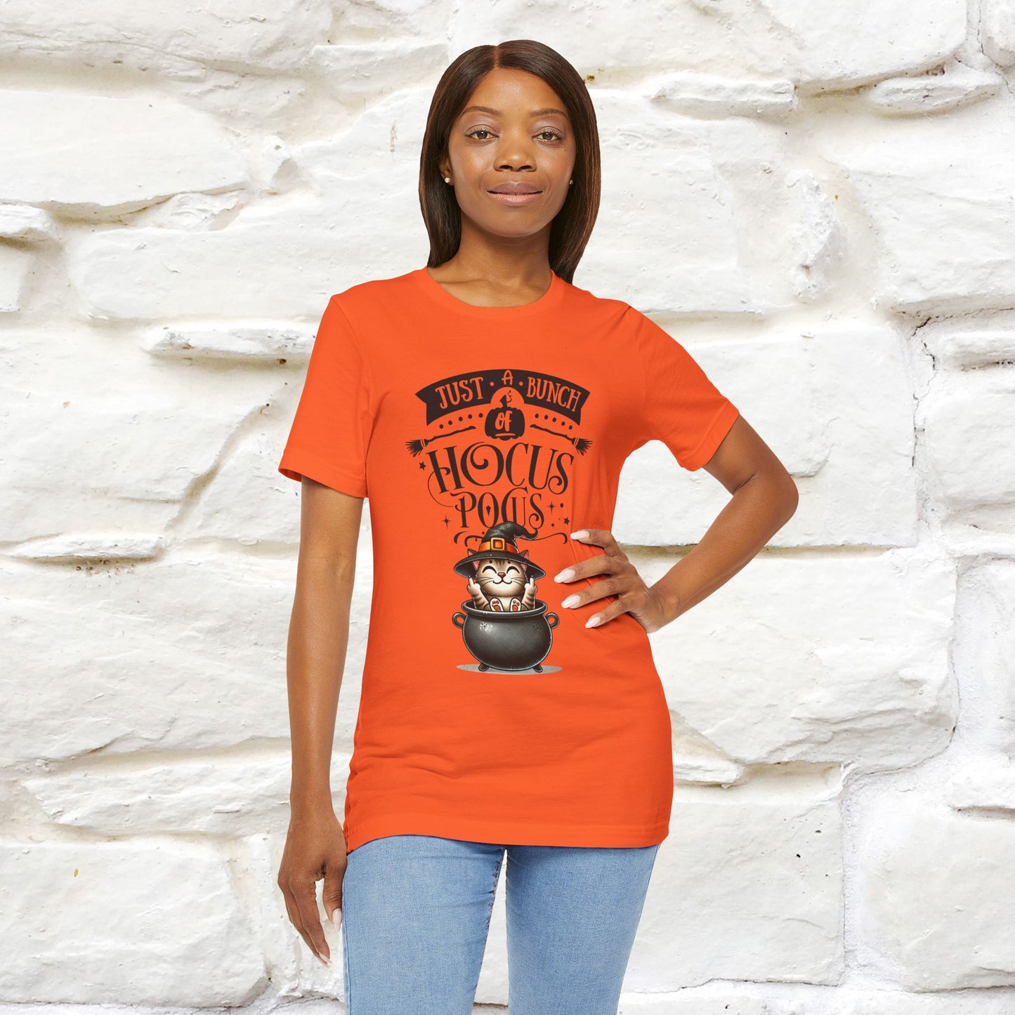 "Just A Bunch Of Hocus Pocus" Cat T-shirt |Nunu&Miao Studio