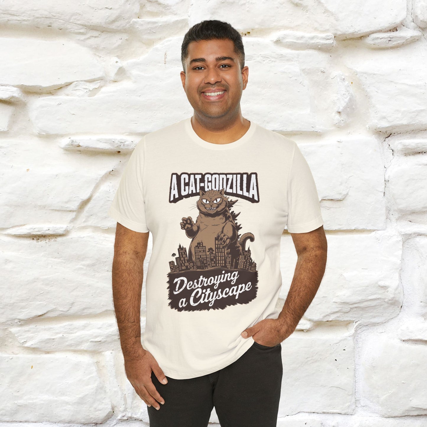 ''A Cat-Godzilla ''| CatT-Shirt | Nunu&Miao Studio