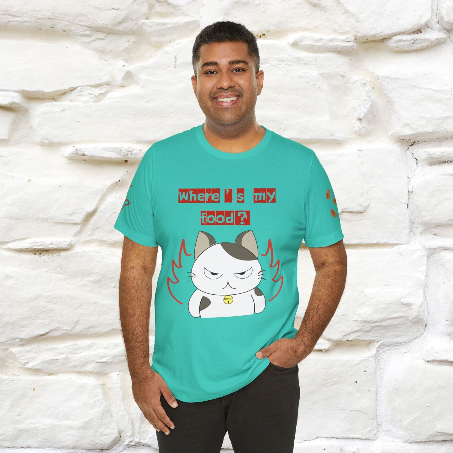 ''Where Is My ....?" Cat T-shirt| Nunu&Miao Studio - Nunu&Miao Studio