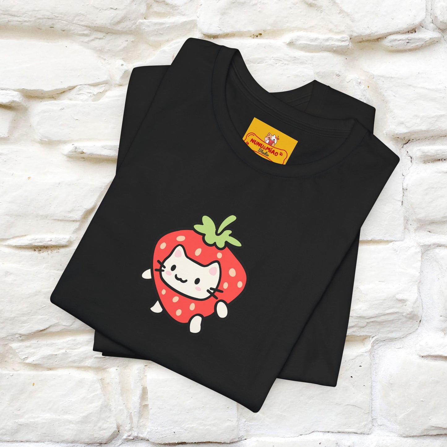 "Dream Without Fear And Love Without Limits'' Cat T-Shirt | Front & Back Design | Nunu&Miao Studio