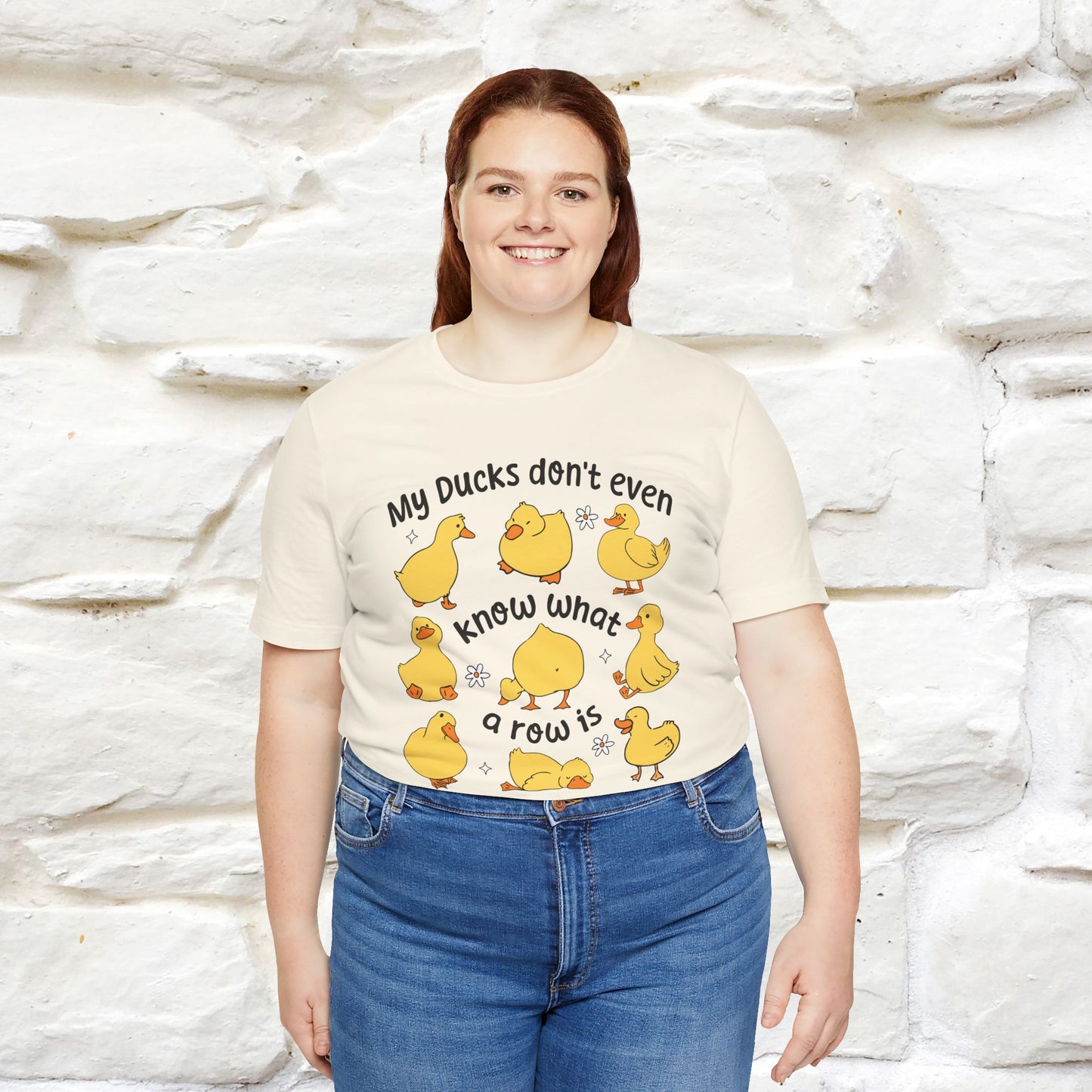 "My Duck Don't Even Know What A Row Is" Funny T-shirt |Nunu&Miao Studio