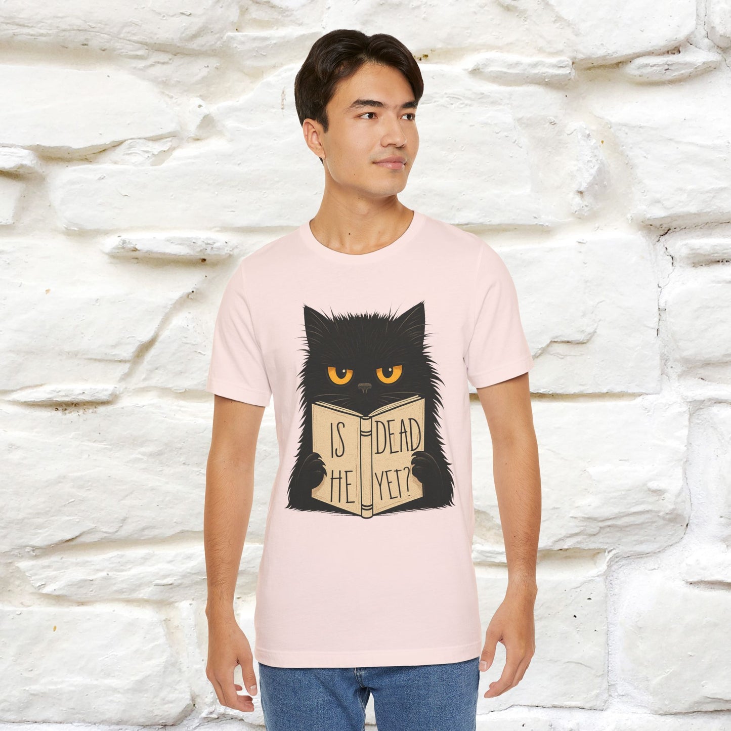 "Is He Dead Yet" |Cat T-Shirt | Nunu&Miao Studio