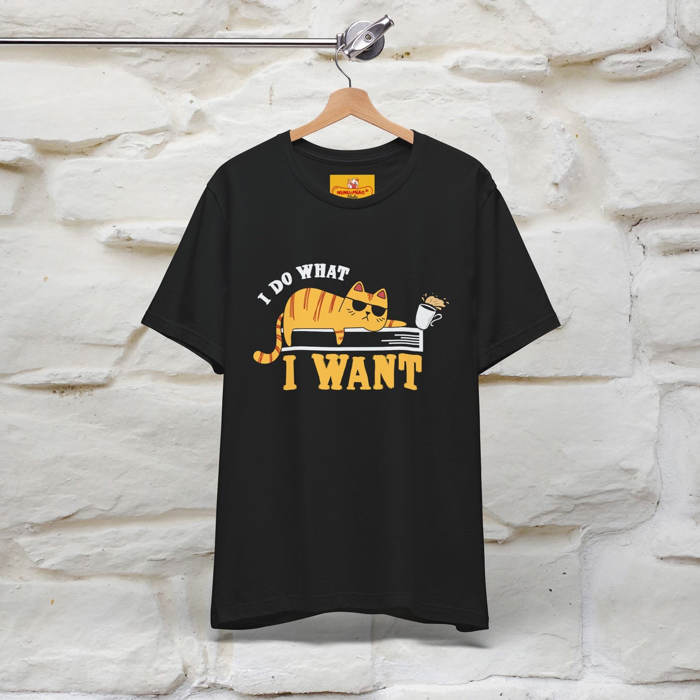 "I Do What I Want" Cat T-Shirt | Nunu & Miao Studio