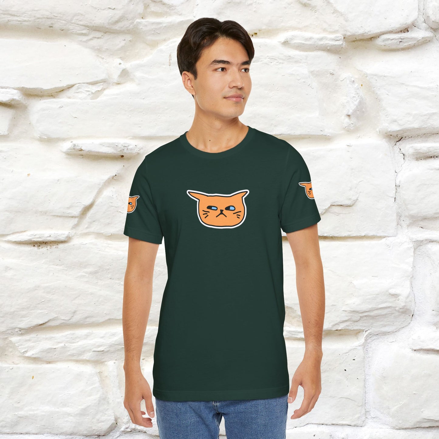 "Do something today… or tomorrow… or never." Cat T-Shirt| Front & Back Design | Nunu&Miao Studio