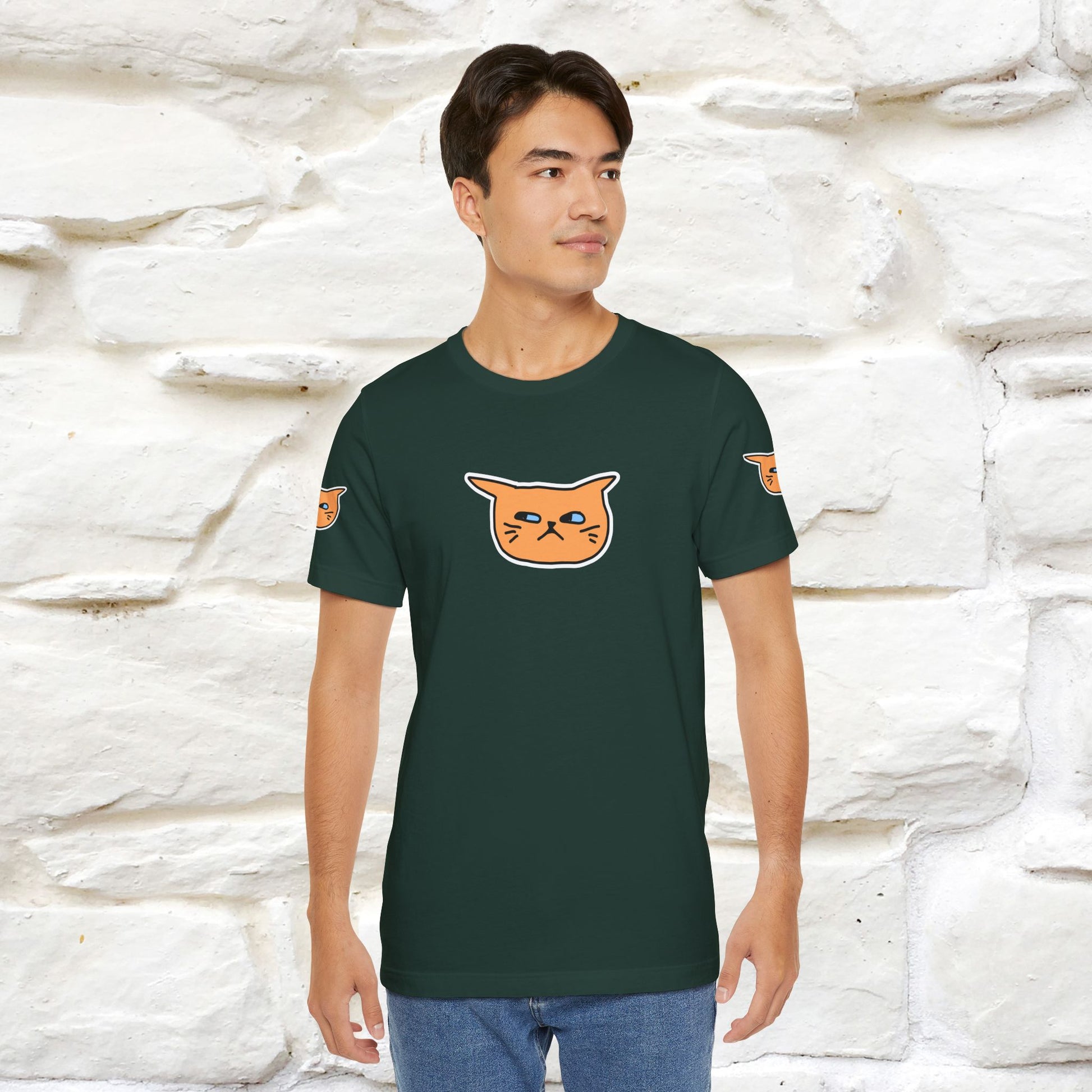 "Do something today… or tomorrow… or never." Cat T-Shirt| Front & Back Design | Nunu&Miao Studio - Nunu&Miao Studio