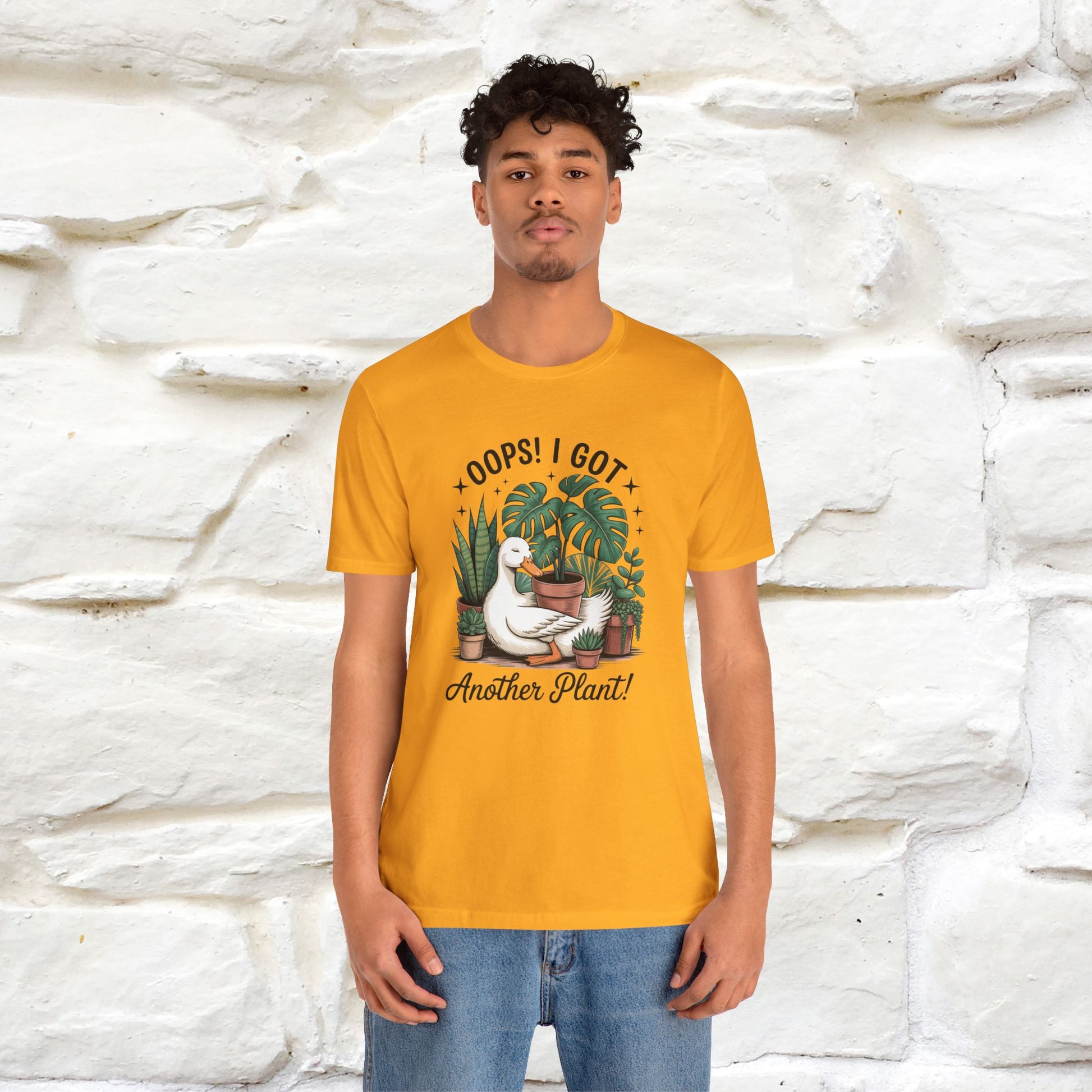 "Oops! I Got Another Plant" Plant T-shirt |Nunu&Miao Studio - Nunu&Miao Studio