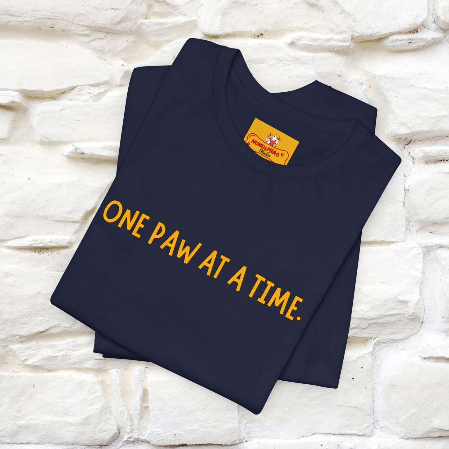"Life Is A Journey'' Cat T-Shirt | Front & Back Design | Nunu&Miao Studio