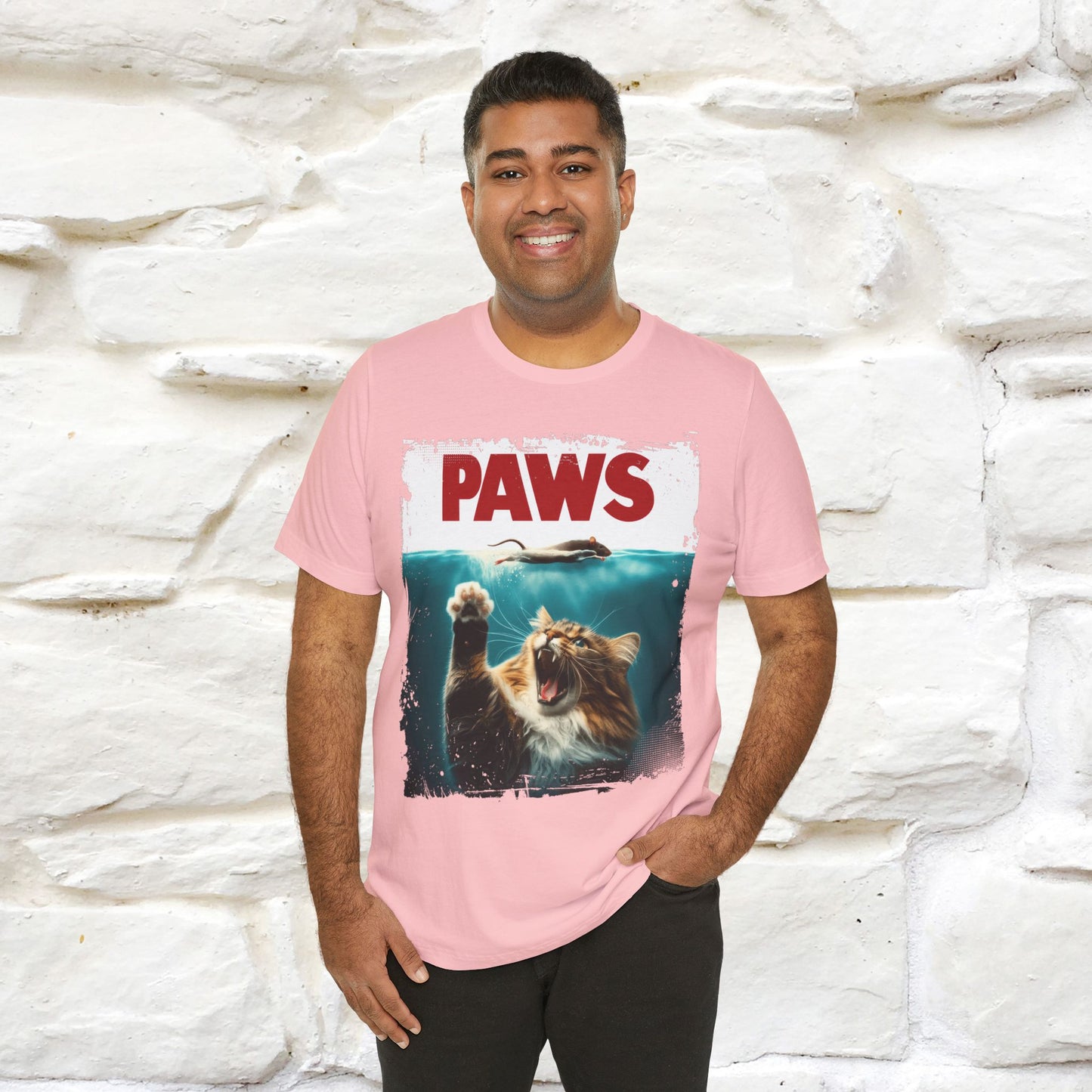 ''Paws'' Cat T-Shirt | | Nunu&Miao Studio