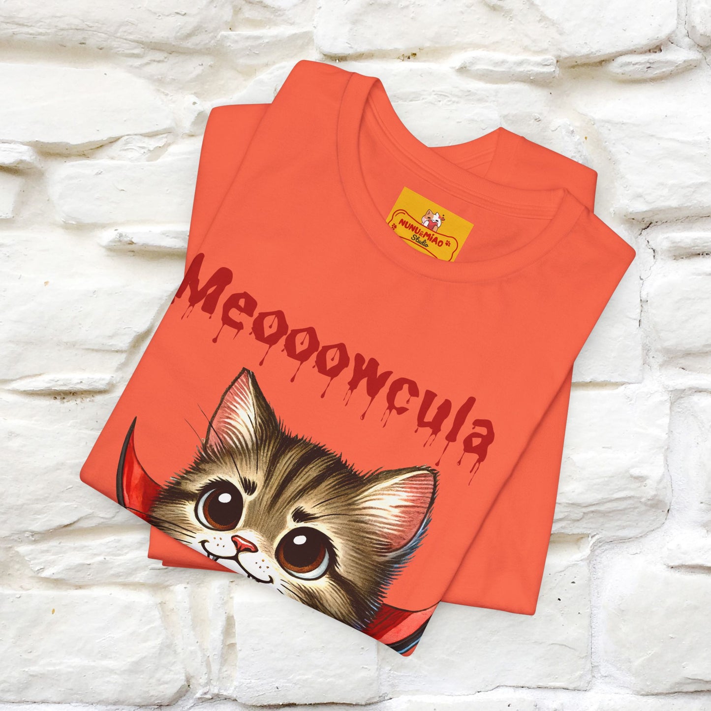 "Meooowcula" Cat T-shirt |Nunu&Miao Studio