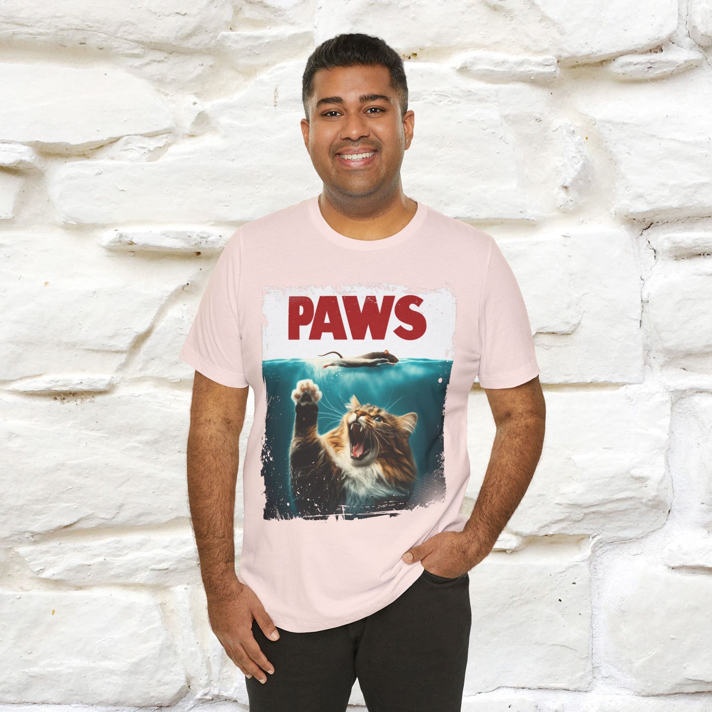 ''Paws'' Cat T-Shirt | | Nunu&Miao Studio