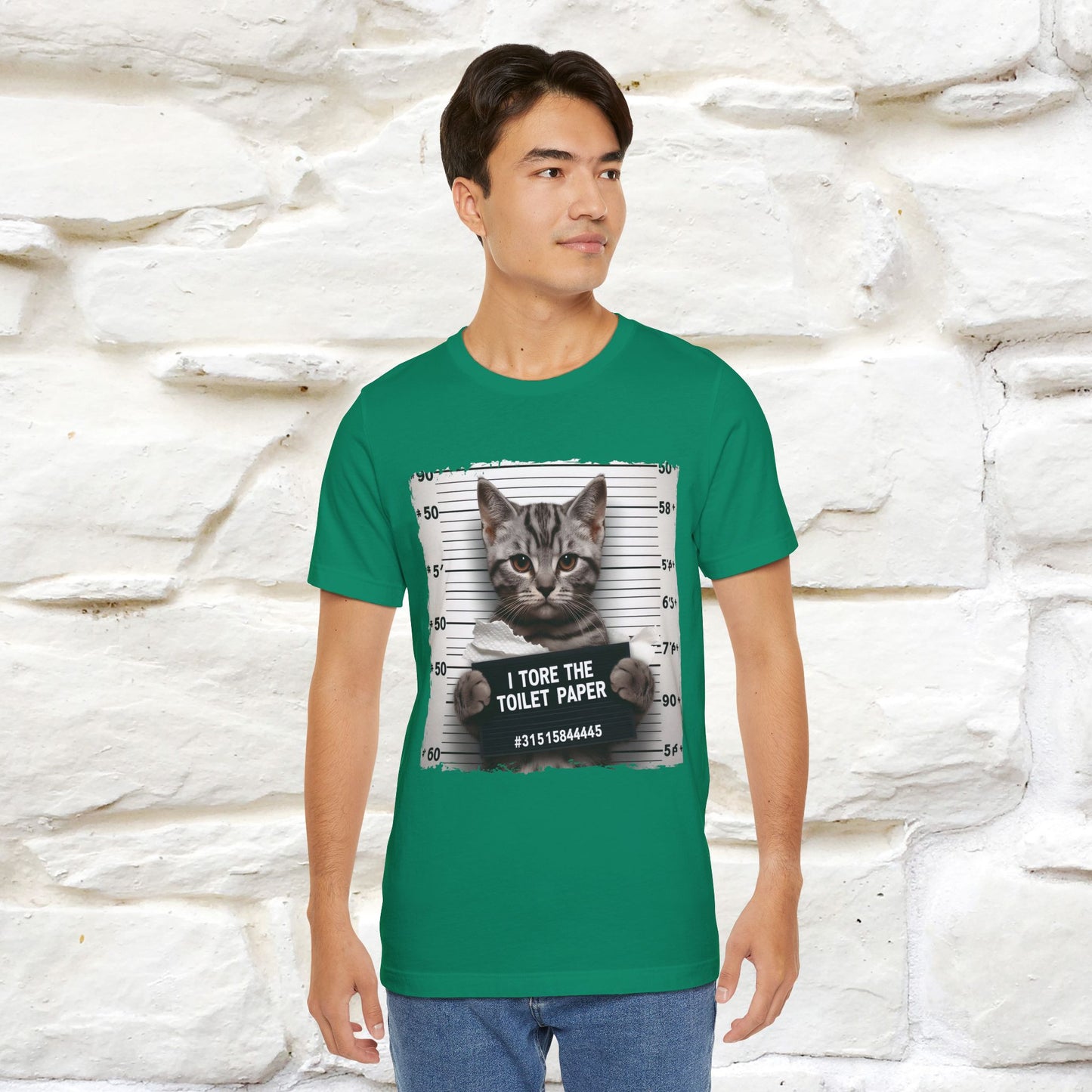 ''I Tore The Toilet Paper'' | Funny Cat T-Shirt | Nunu&Miao Studio