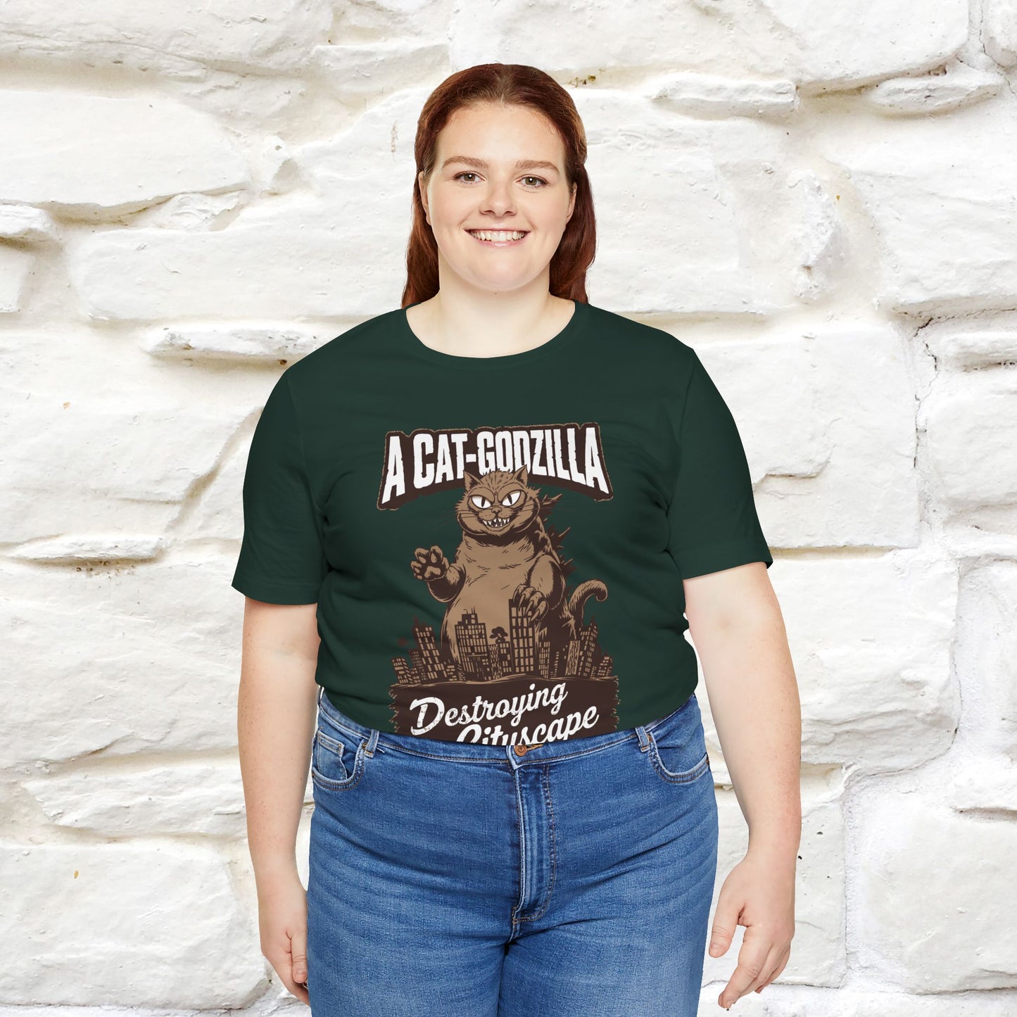 ''A Cat-Godzilla ''| CatT-Shirt | Nunu&Miao Studio